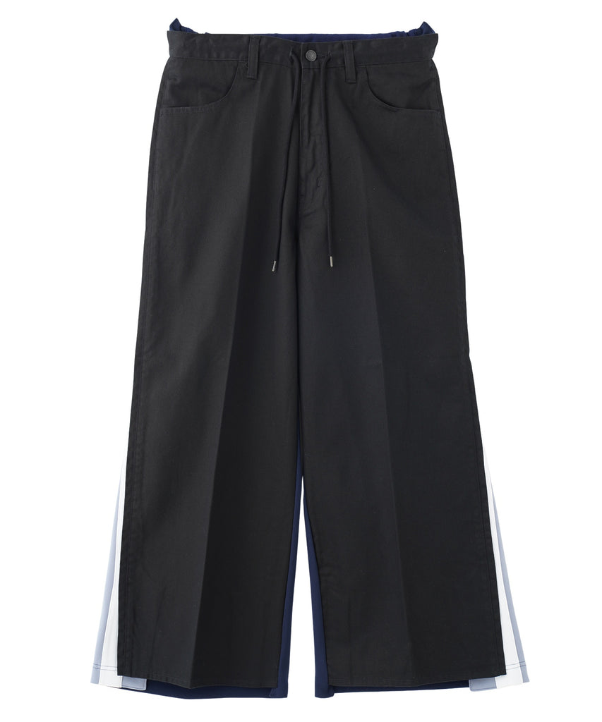 FACETASM/ファセッタズム/JERSEY MERGING CHINO PANTS/KR-PT-U08