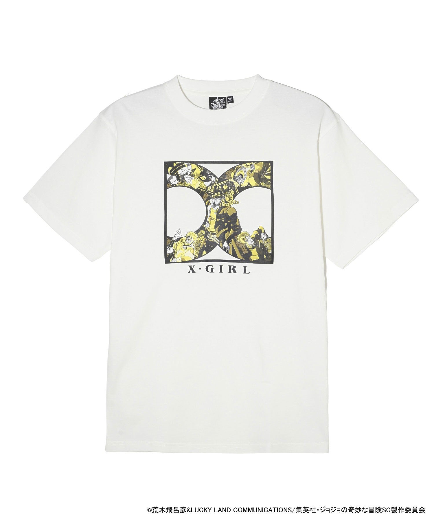 X-girl×ジョジョの奇妙な冒険SC X LOGO S/S TEE – calif