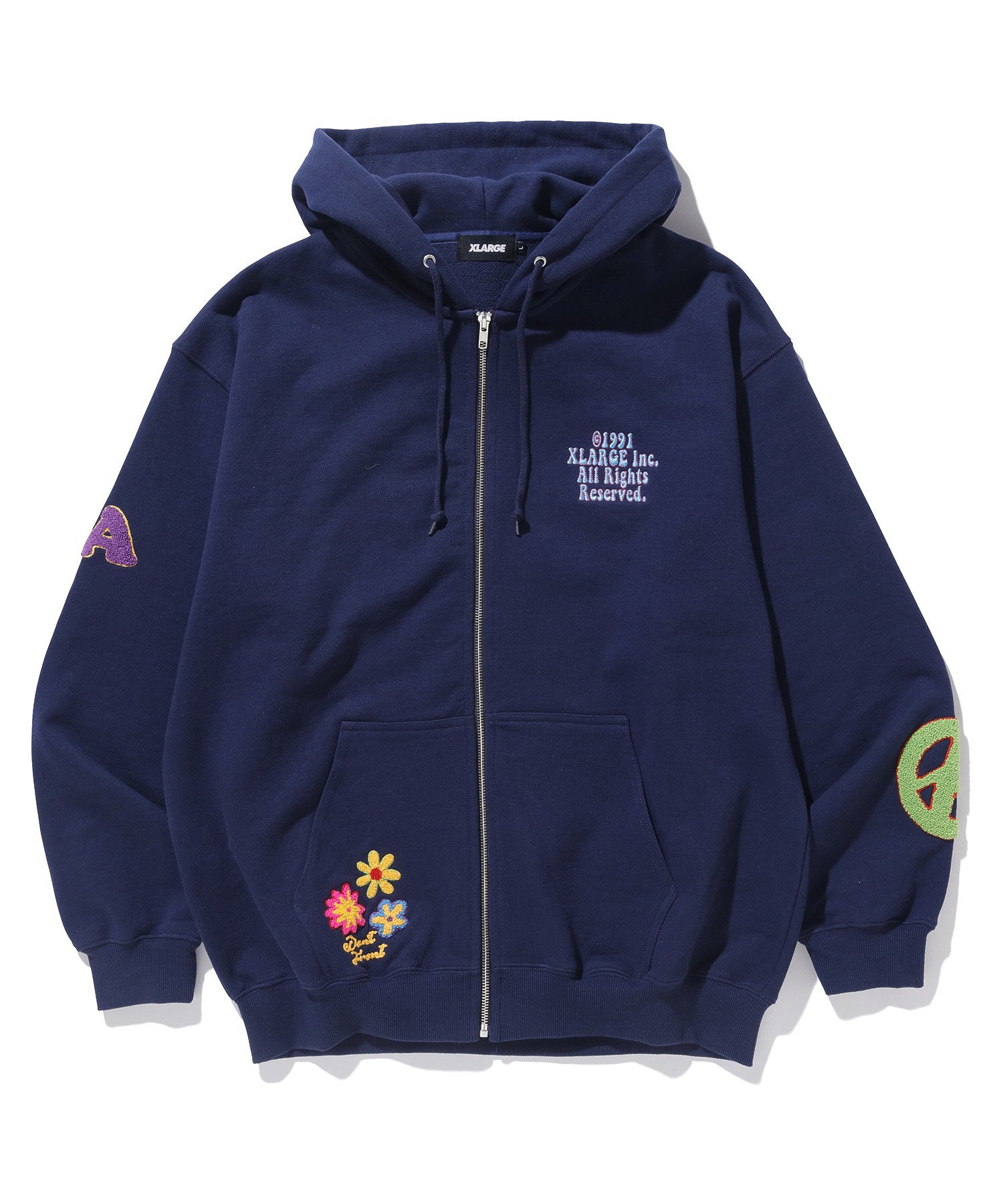 DAISY ZIP HOODED SWEAT