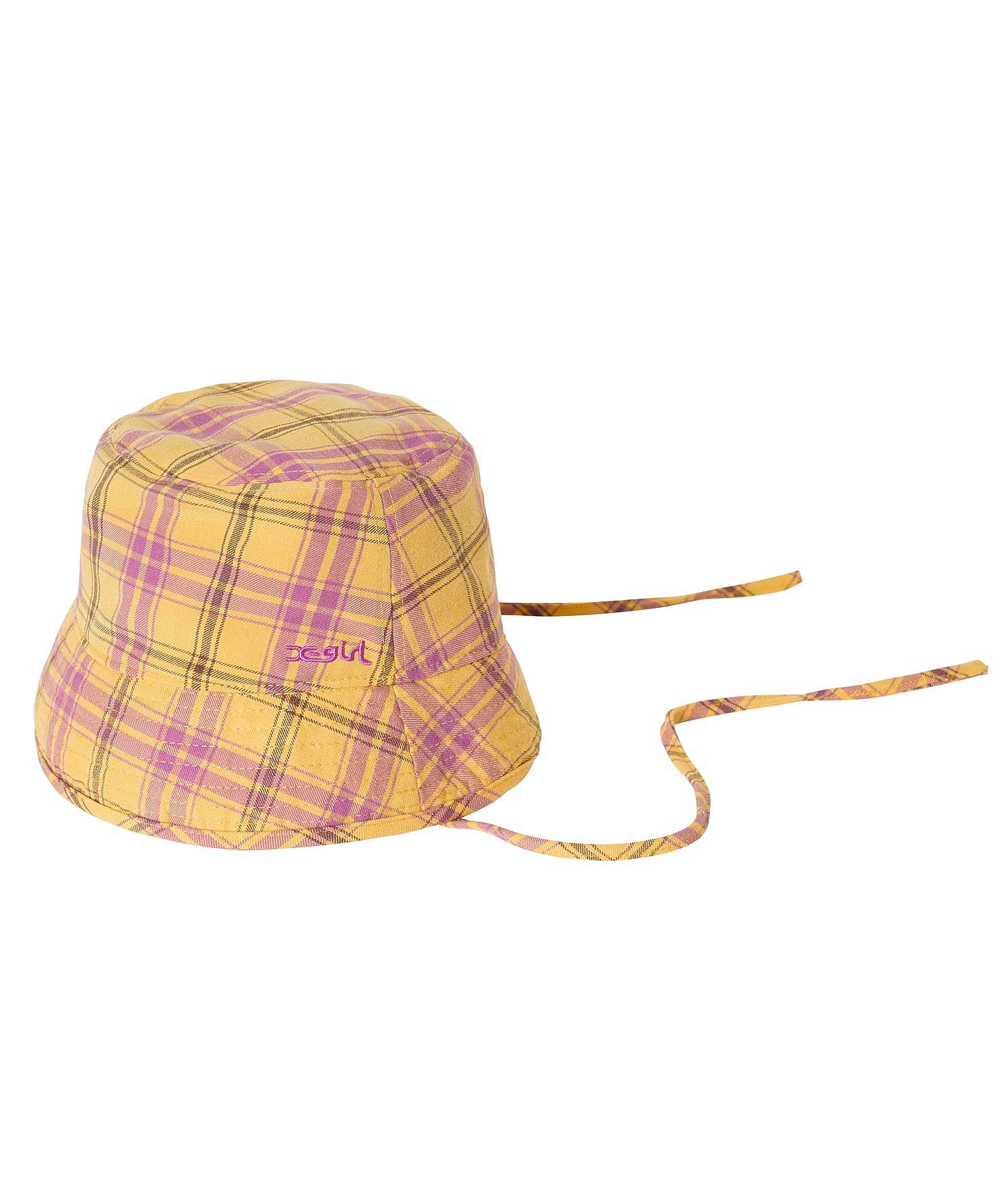 PLAID BUCKET HAT X-girl