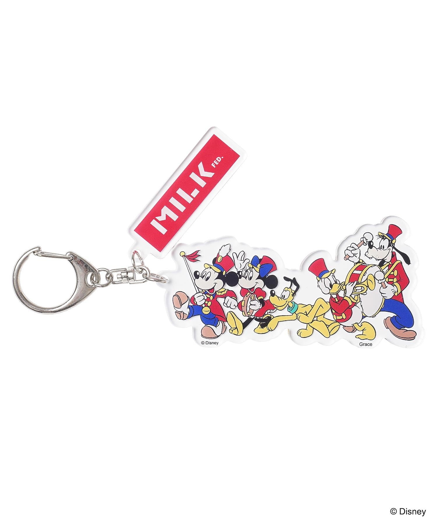 MICKEY AND FRIENDS/LETS CELEBRATE/KEY CHAIN MILKFED.