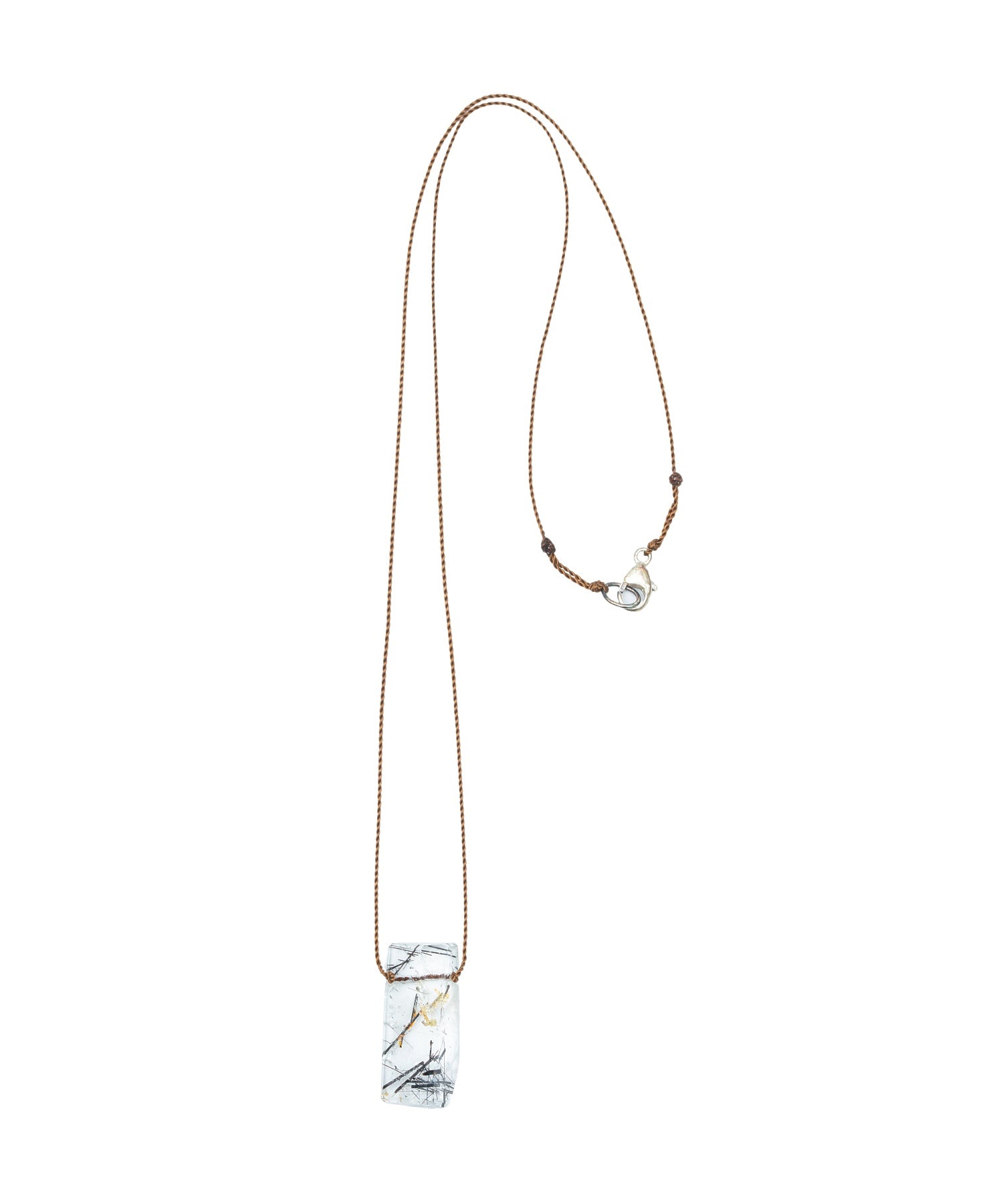 SOU Geometric N-M Tourmalated Quartz