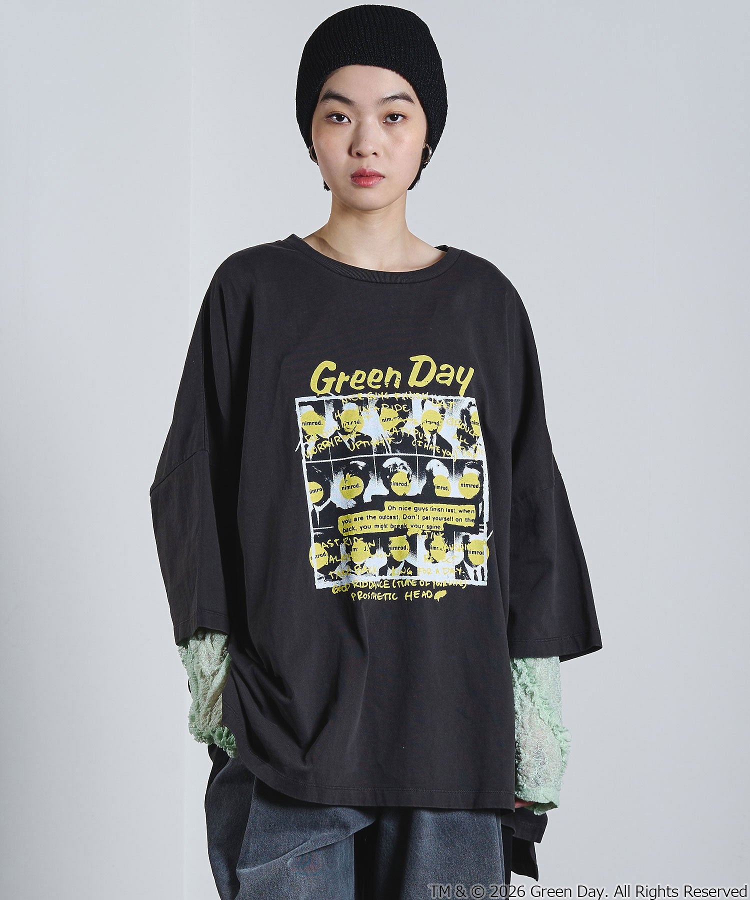【ROSE BUD別注】GOOD ROCK SPEED/GREENDAY TSHIRT