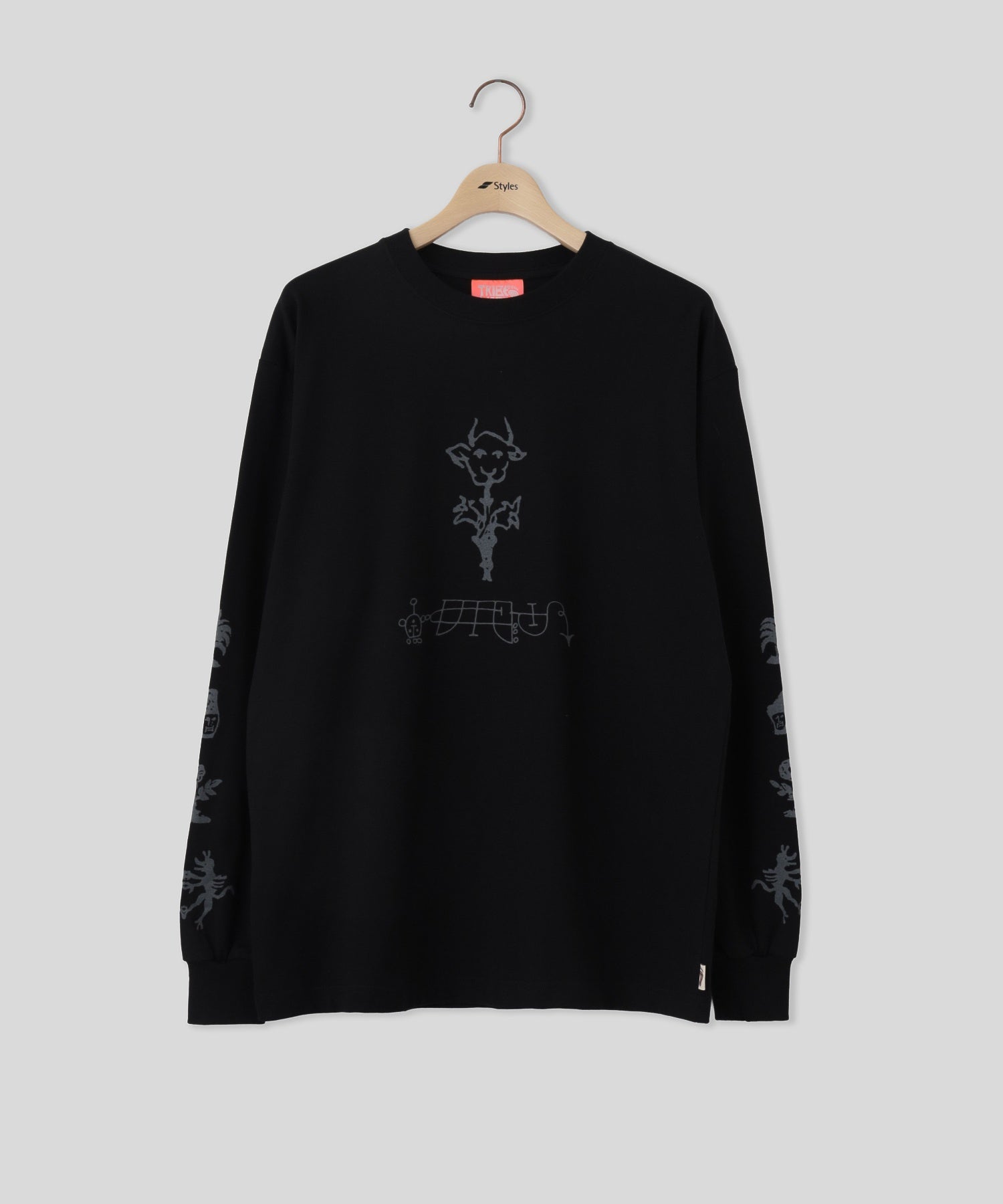 WGN/ワゴン/Obscure L/S TEE WK 26FW L001
