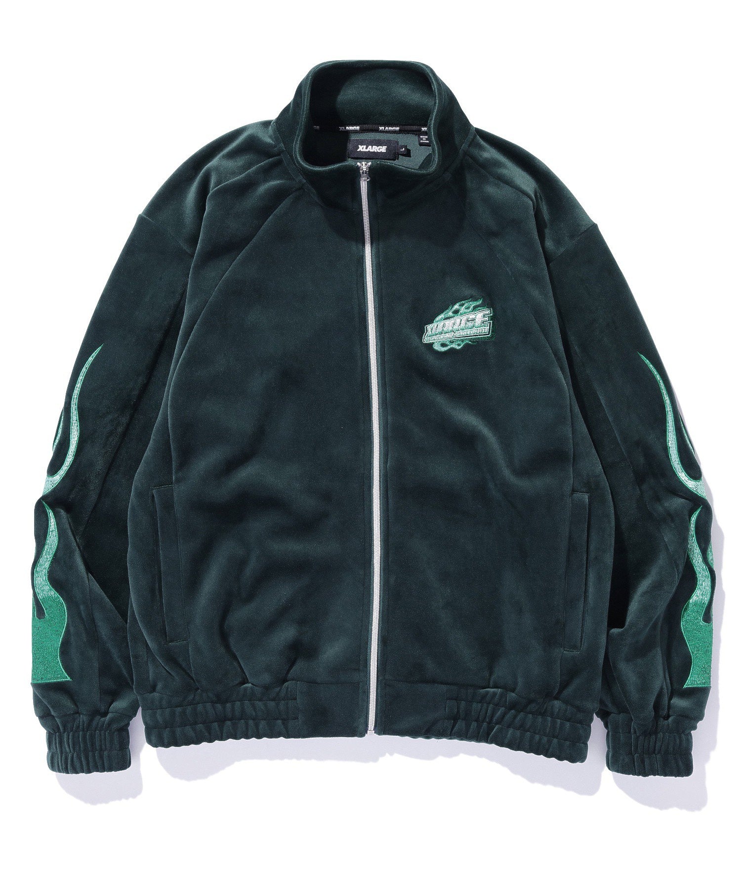 VELOUR TRACK JACKET