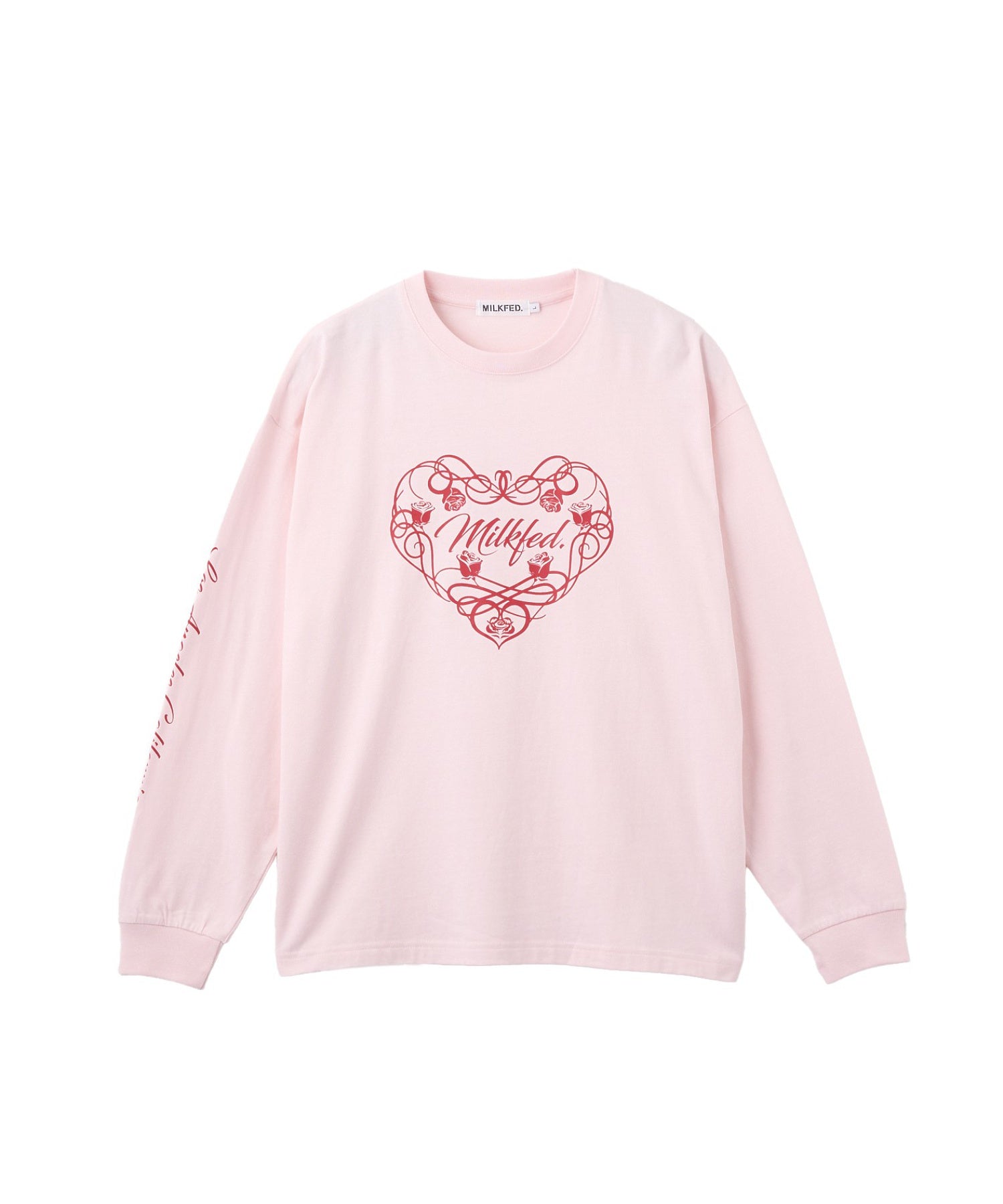 HEART AND ROSE L/S TEE