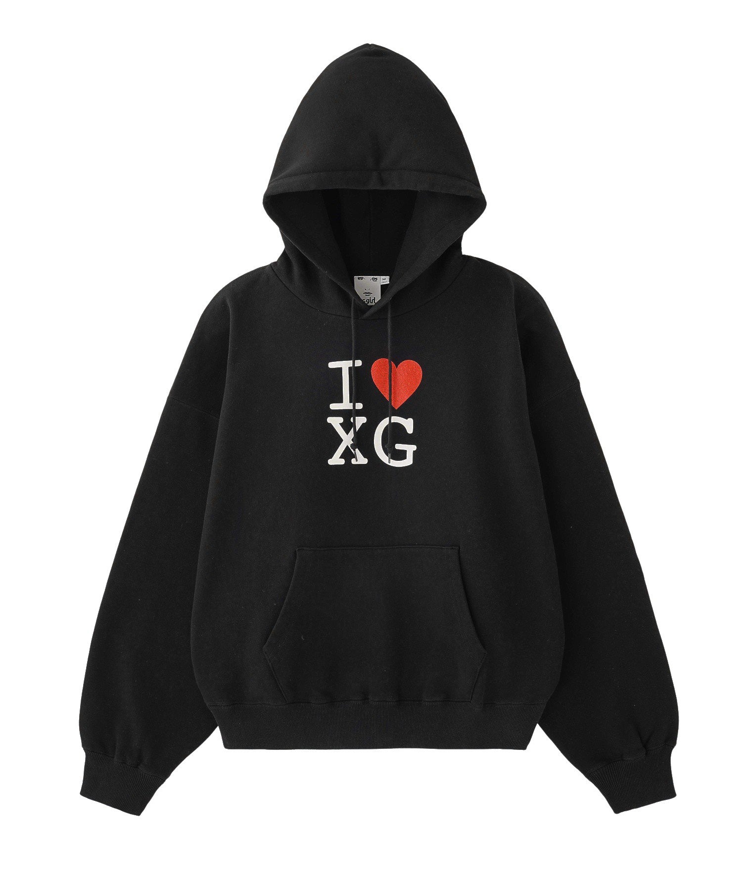 I LOVE XG LOGO SWEAT HOODIE