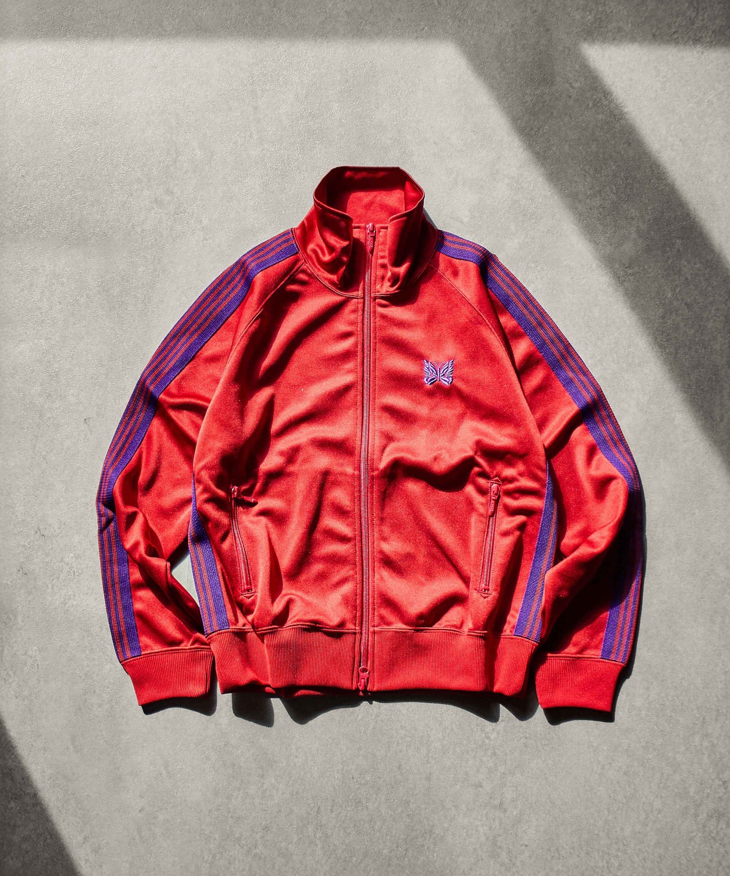 NEEDLES/TRACK JACKET - POLY SMOOTH