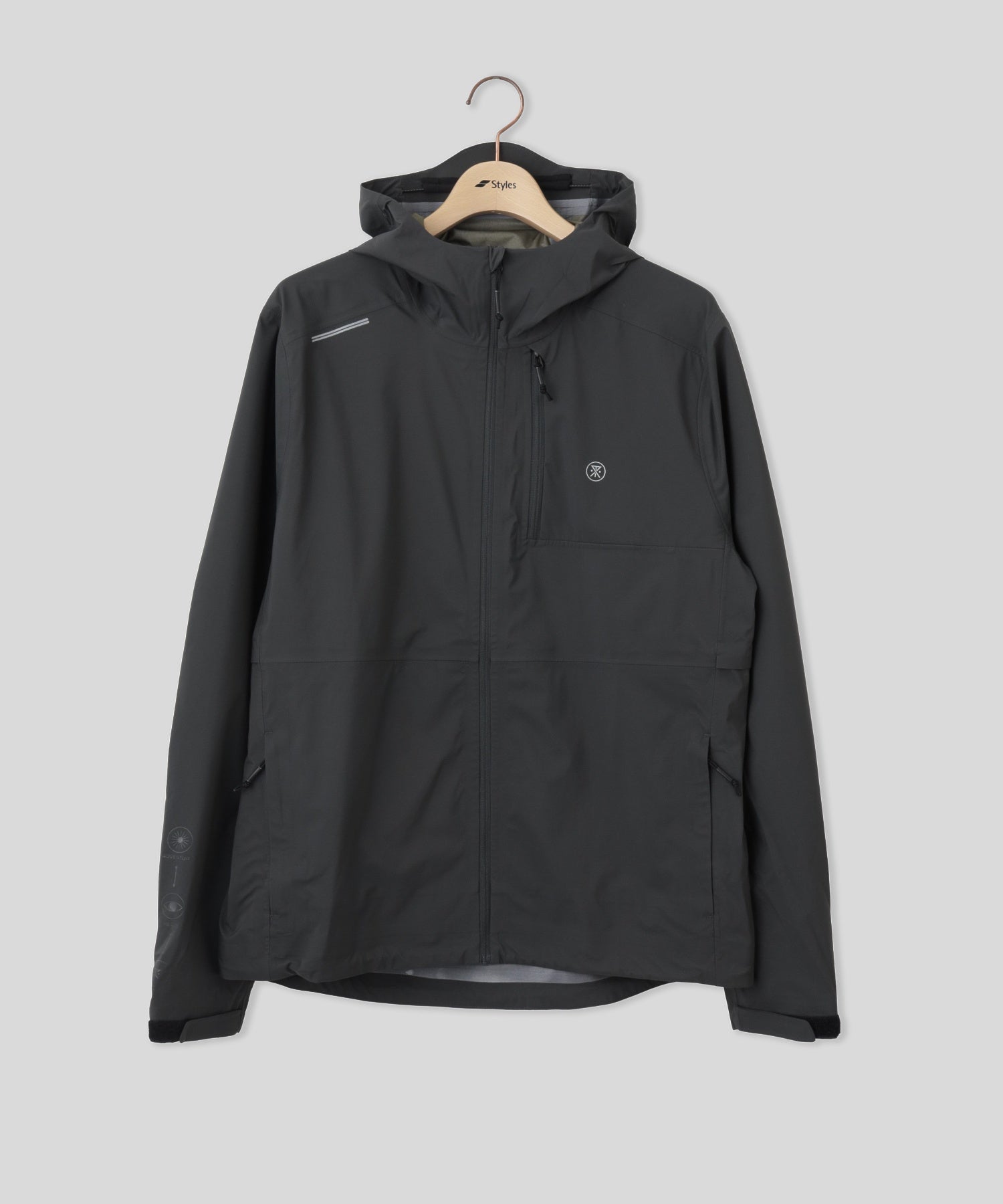 RUN AMOK/ランアモック/SHIELD RAIN JACKET RJ319-ONX
