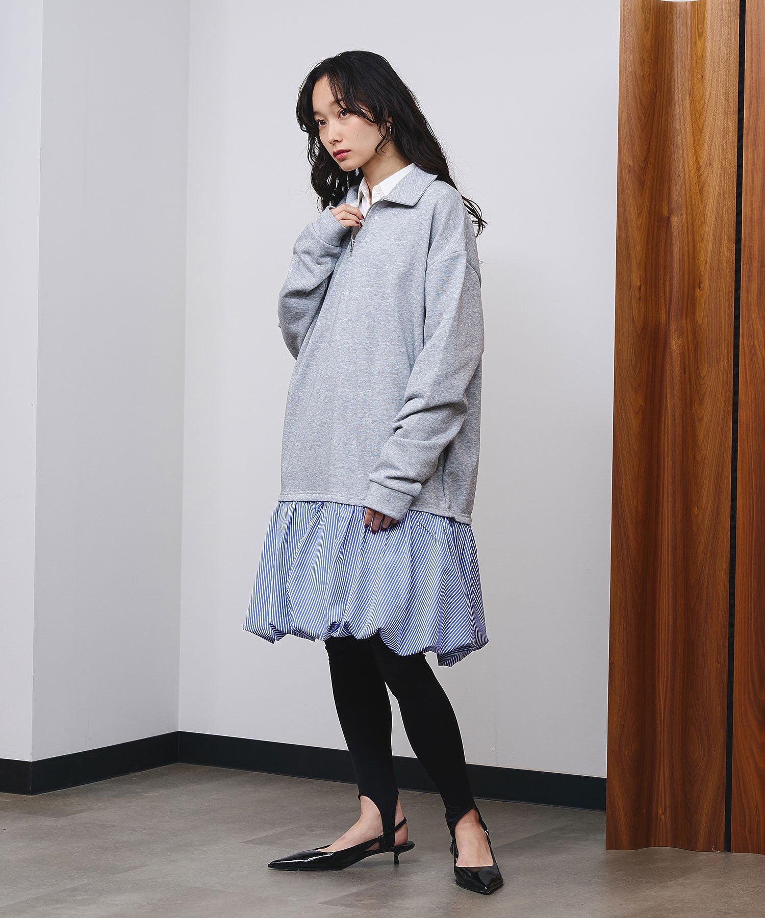 model:161cm 着用サイズ:ONE SIZE