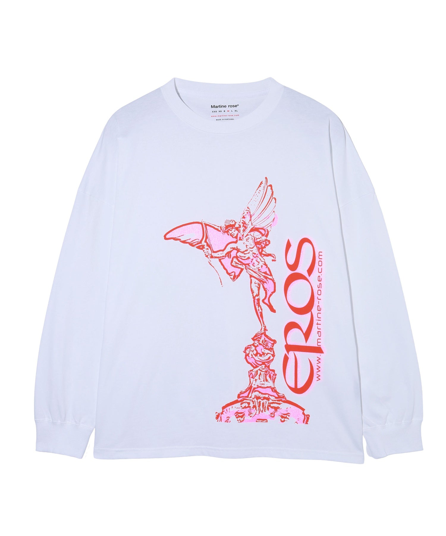 MARTINE ROSE/マーティンローズ/OVERSIZED L/S TSHIRT/MRAW23624