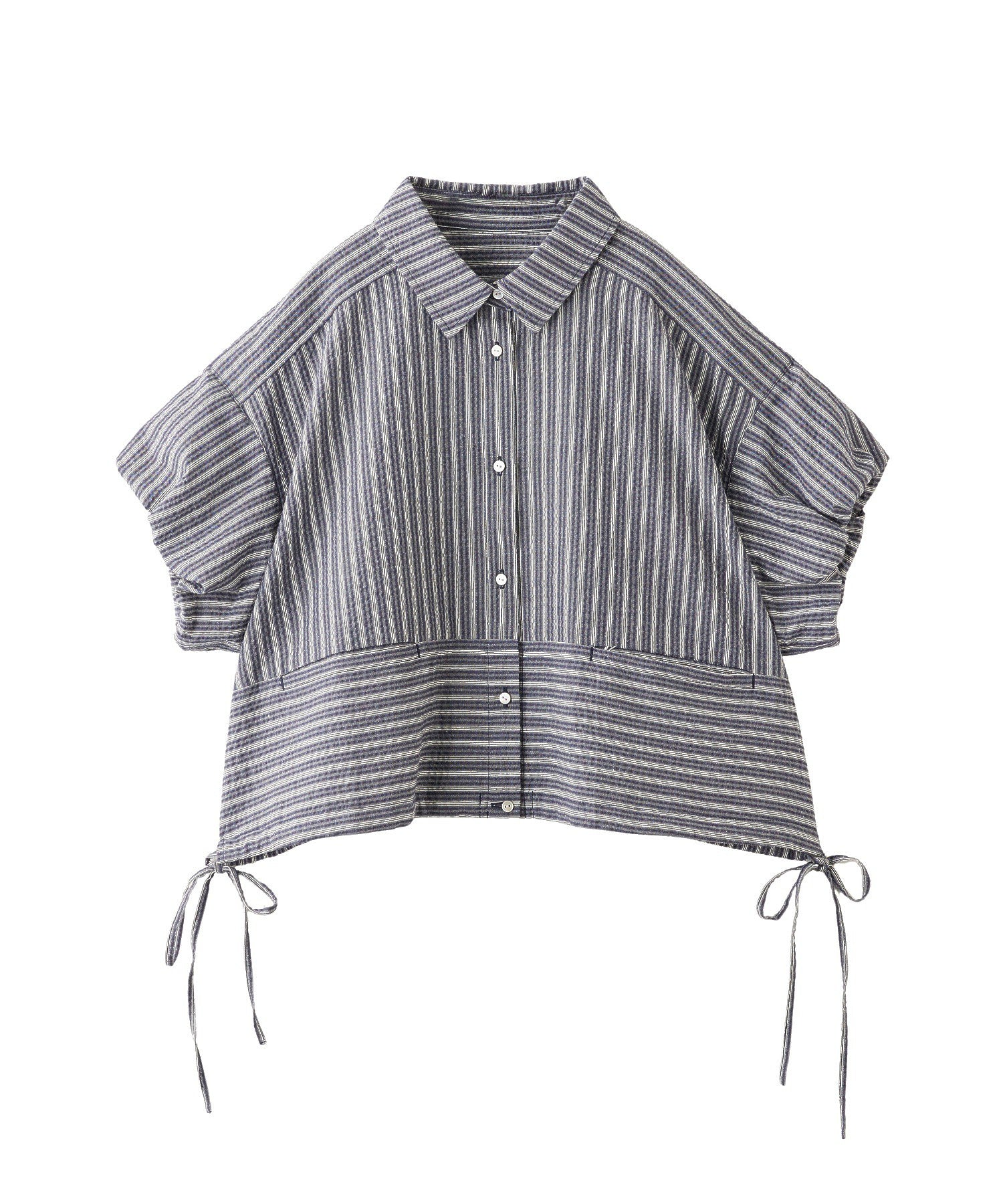 STRIPED PUFF SLEEVE SHIRTS