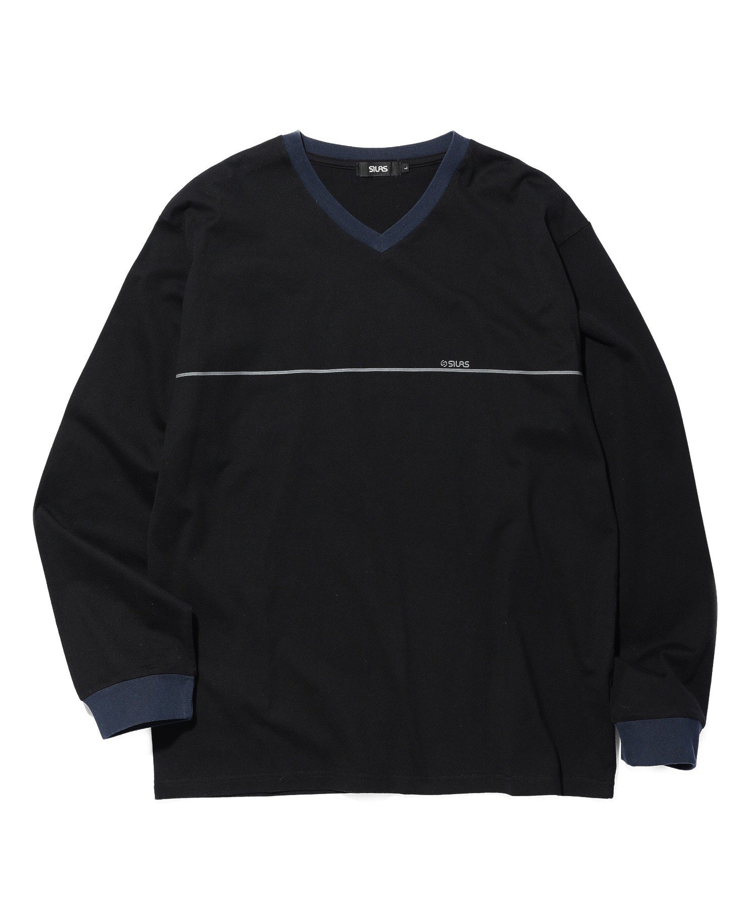 V-NECK L/S TEE