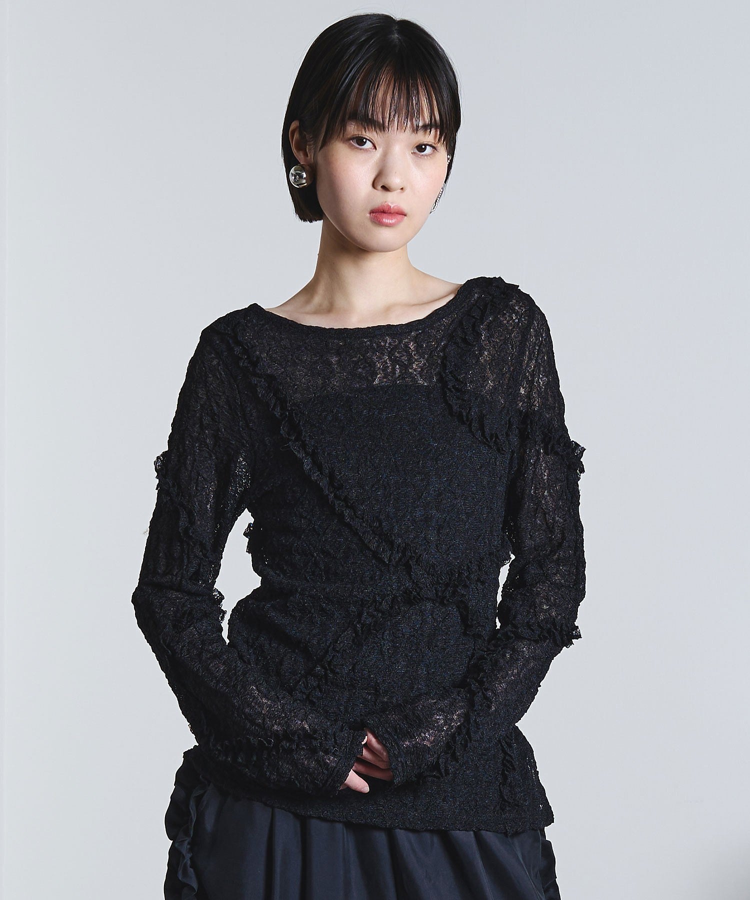 model:168cm 着用サイズ:ONE SIZE
