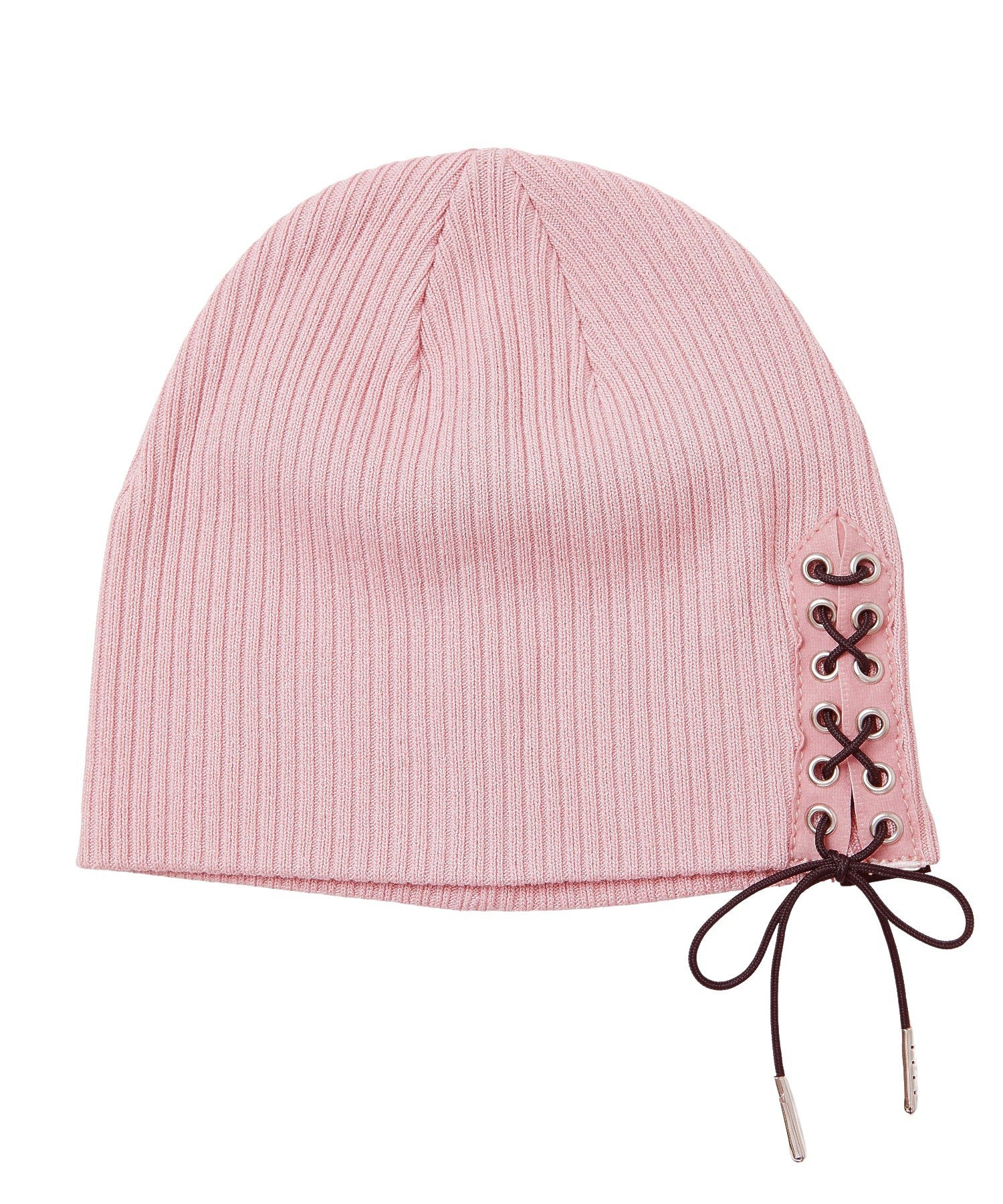 LACE UP BEANIE
