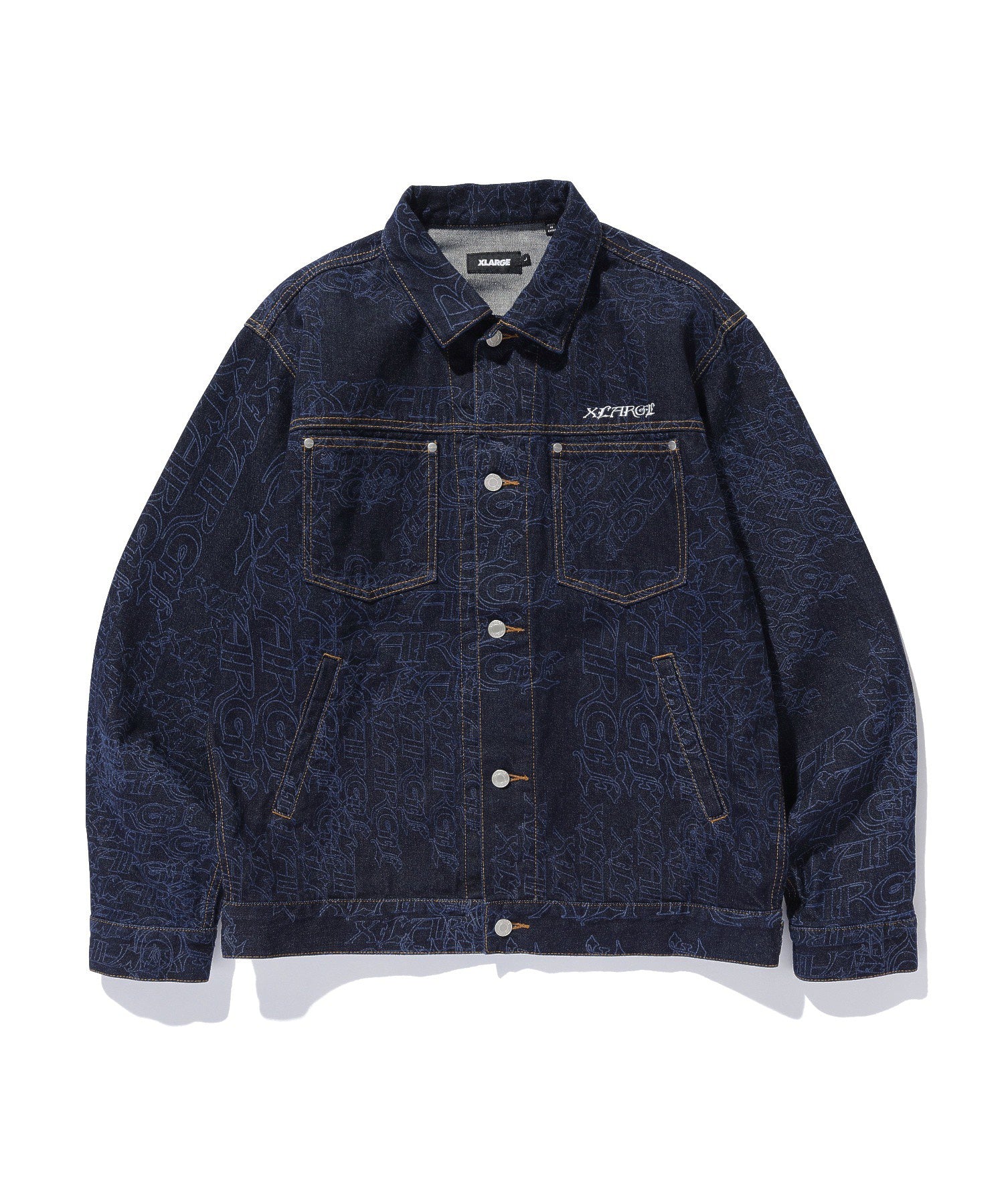 EMB DENIM JACKET