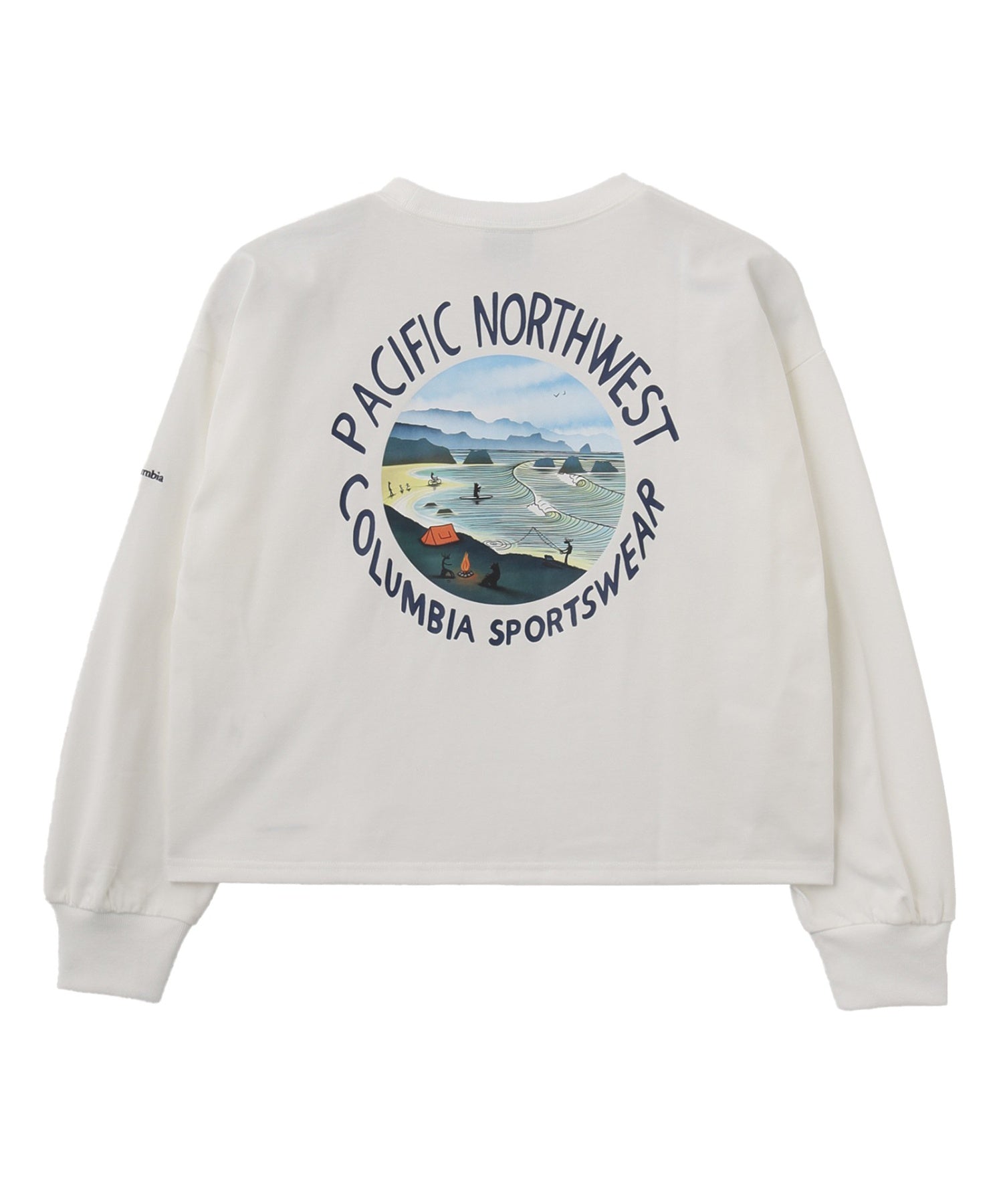 Columbia/コロンビア/W Lake to Avenue LS Cropped Tee PL1411