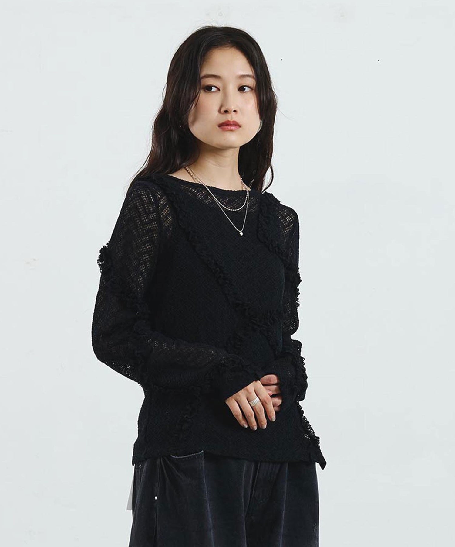FRILL LACE TOP
