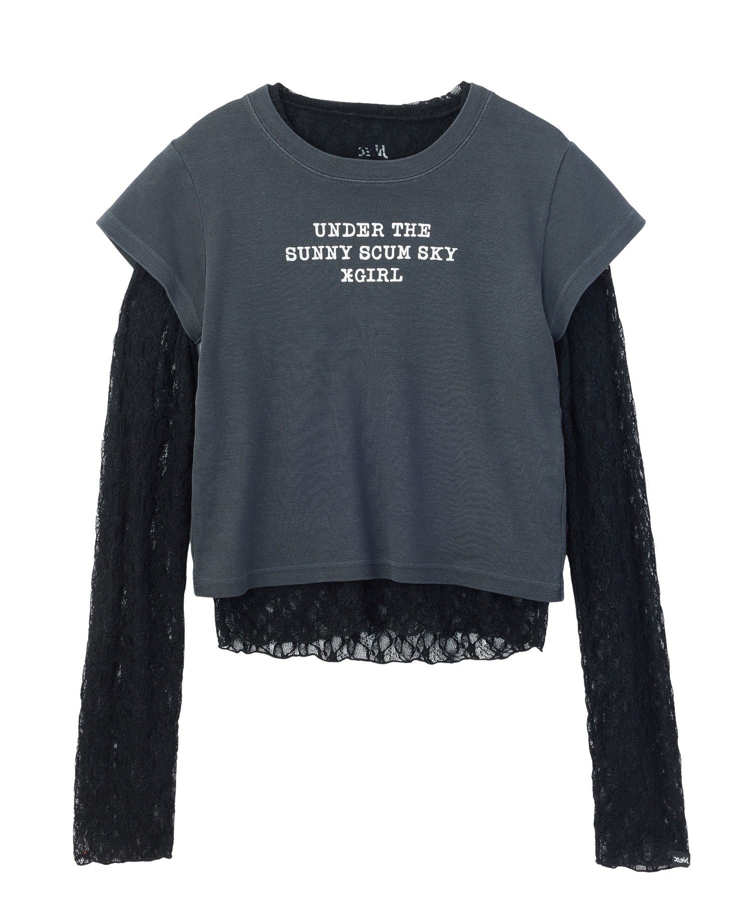 FADED 2P SET LAYERED TOP