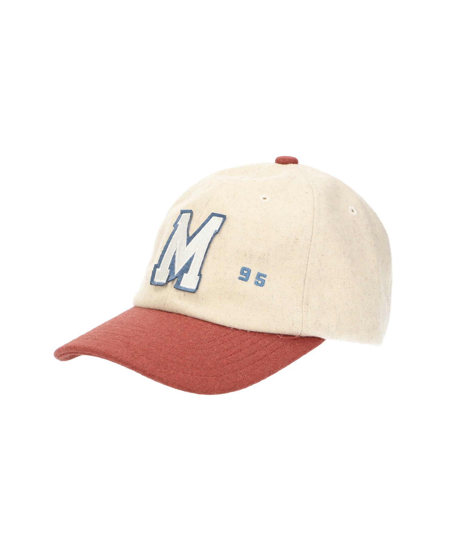 CHENILLE LOGO EMBROIDERY MELTON CAP