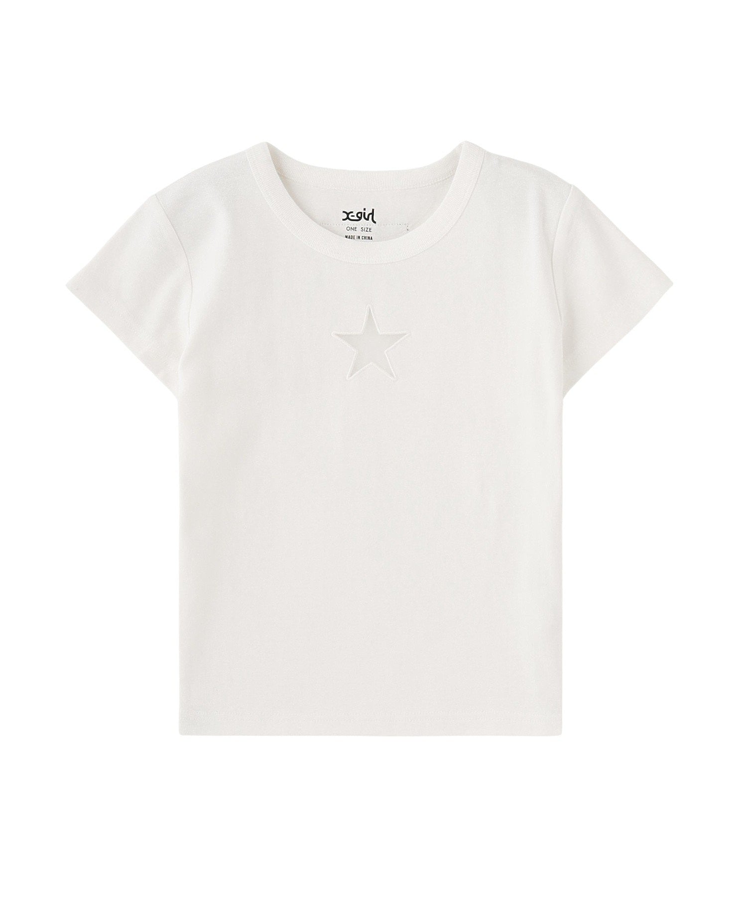 SHEER STAR S/S BABY TEE