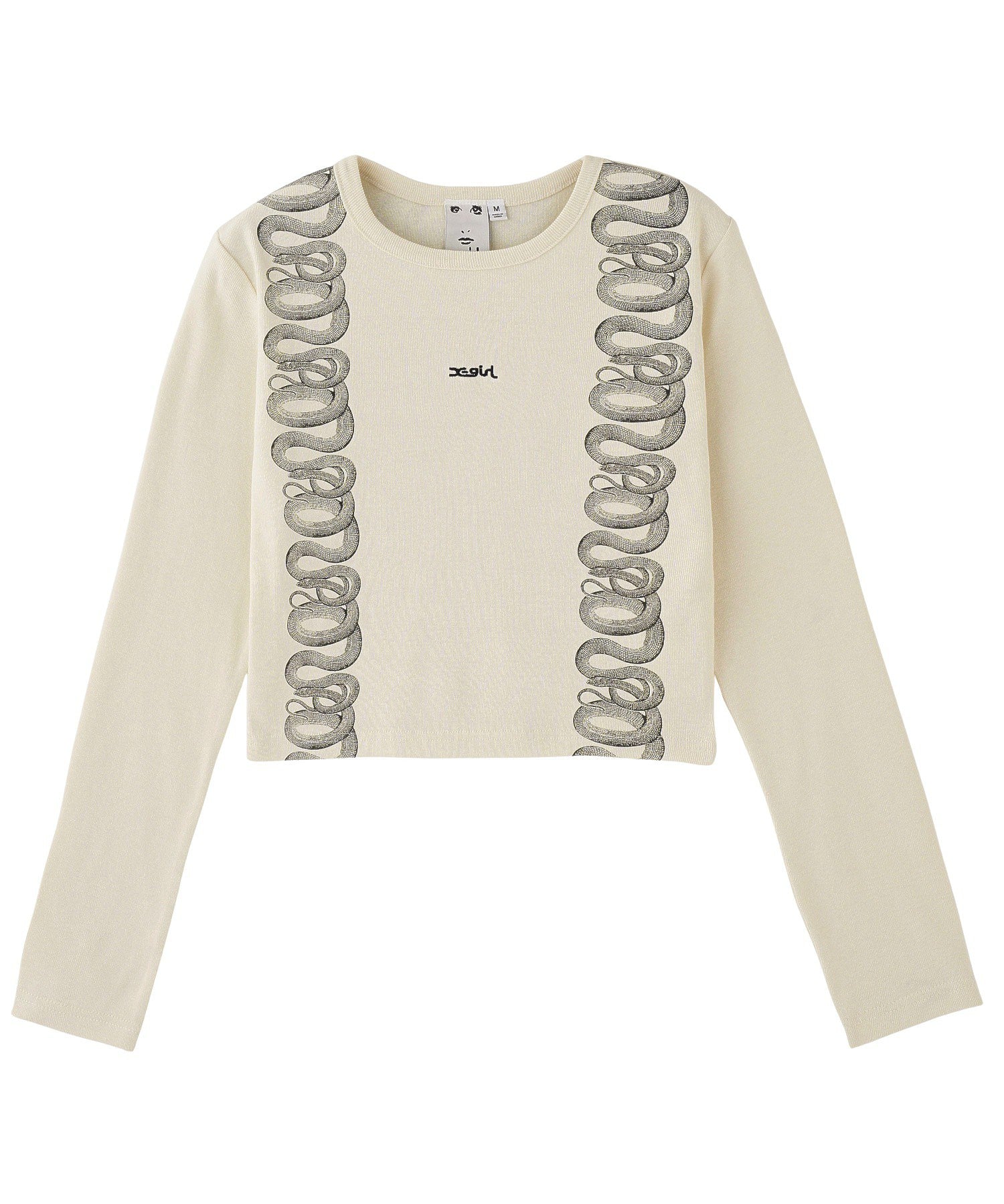 X-girl x HYSTERIC GLAMOUR L/S COMPACT TOP