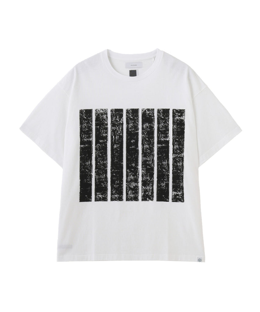 【美品】FACETASMファセッタズム ASYMMETRIC DRAPE TEE FOIL BIG TEE - FACETASM (ファセッタズム) - tops (トップス