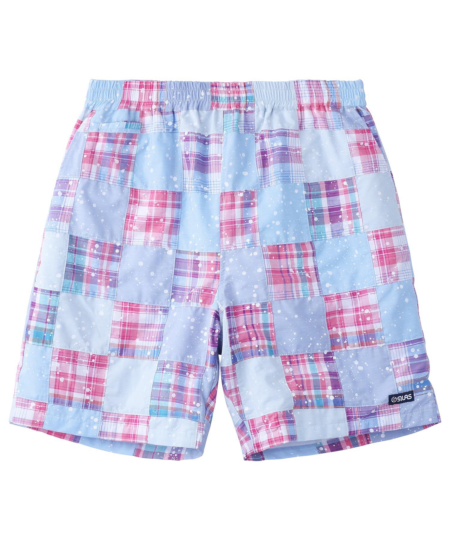 SPLASH PATCHWORK SHORT PANTS SILAS