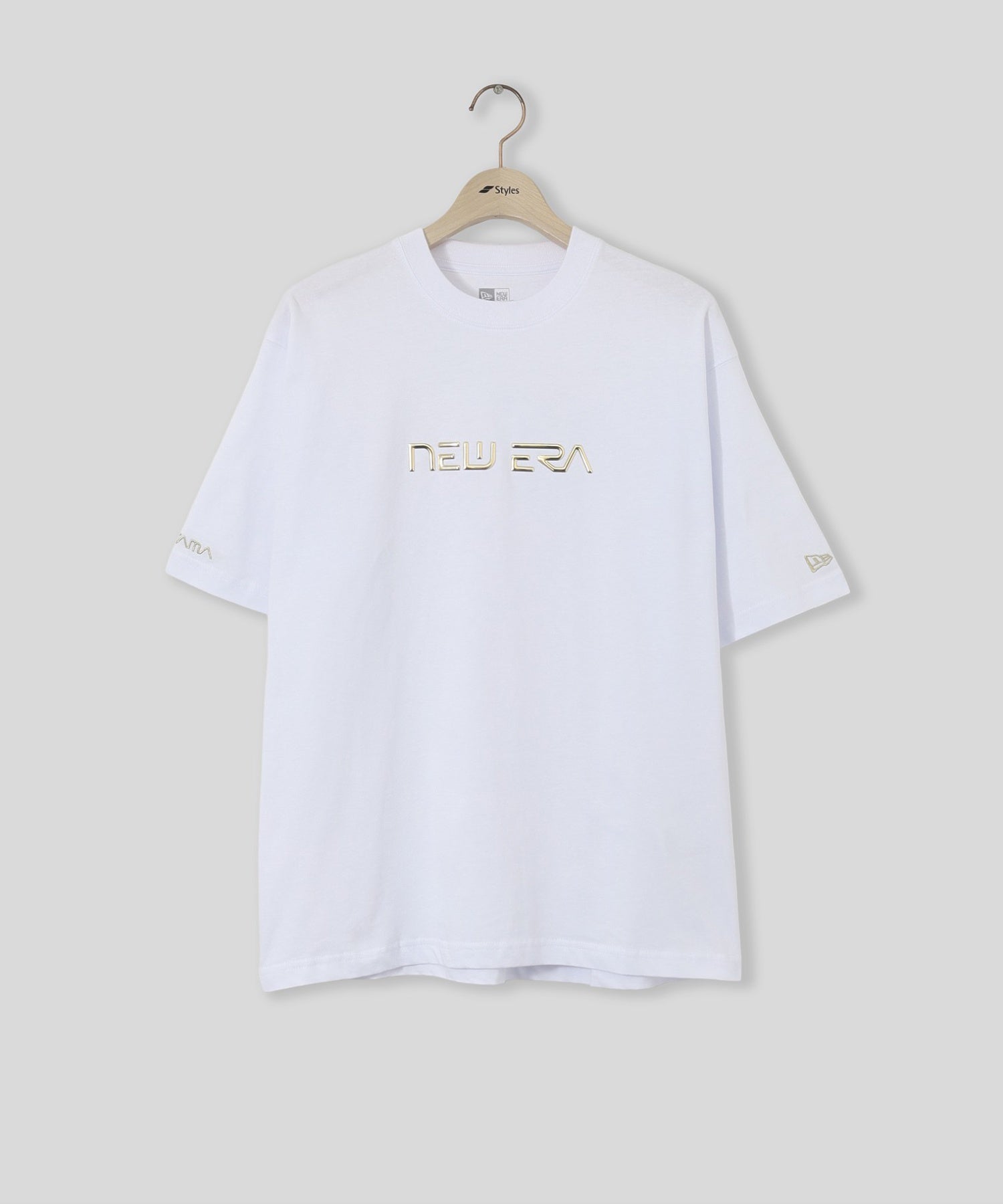 NEW ERA/ニューエラ/SS OS CT TEE SORAYAMA NE WHI GLD 14882382