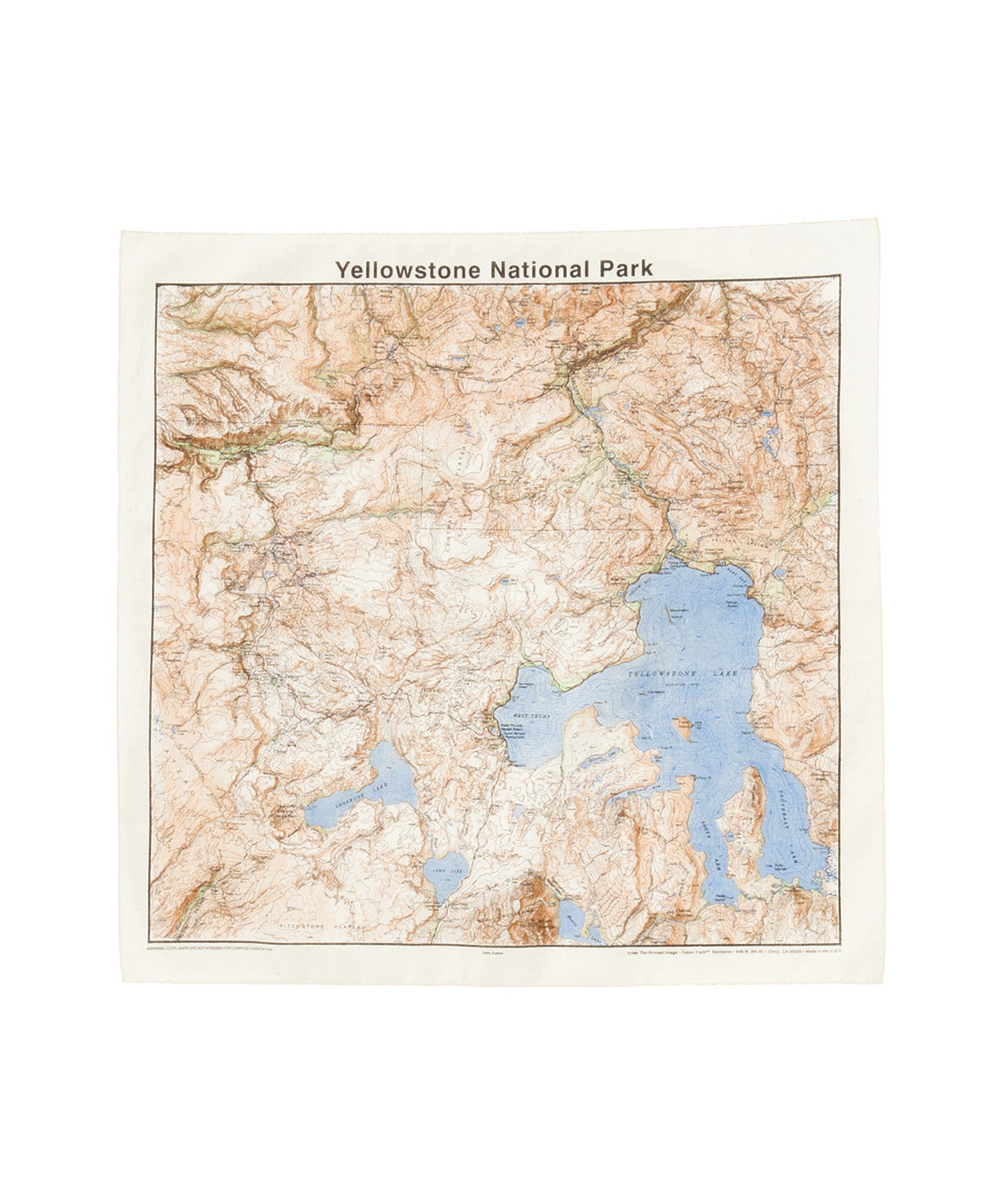 【The Printed Image】ﾈｲﾁｬｰﾌﾟﾘﾝﾄﾊﾞﾝﾀﾞﾅ ｲｴﾛｰｽﾄｰﾝ TOPO