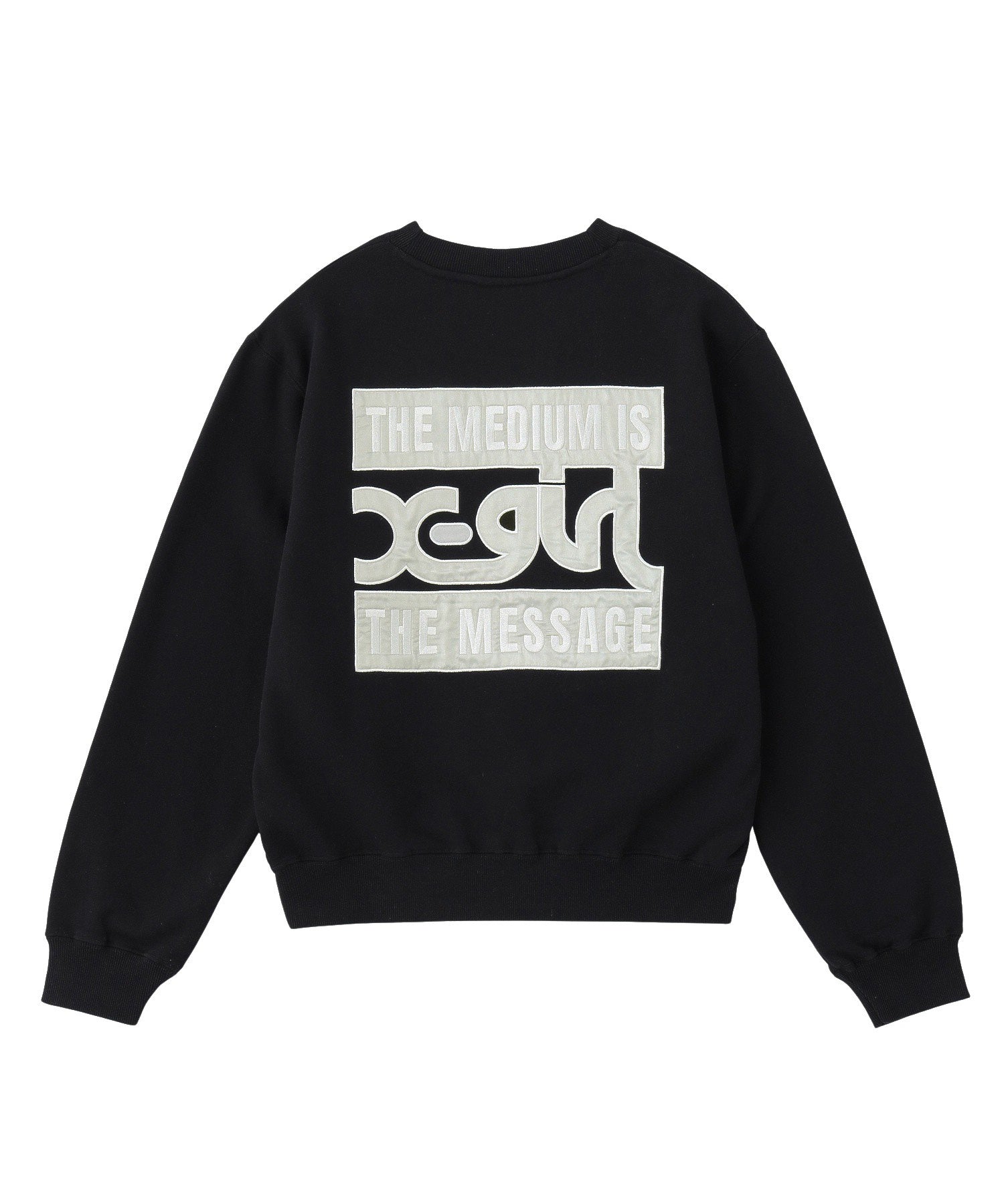 BOX AND MILLS LOGO PATCH SWEATSHIRT