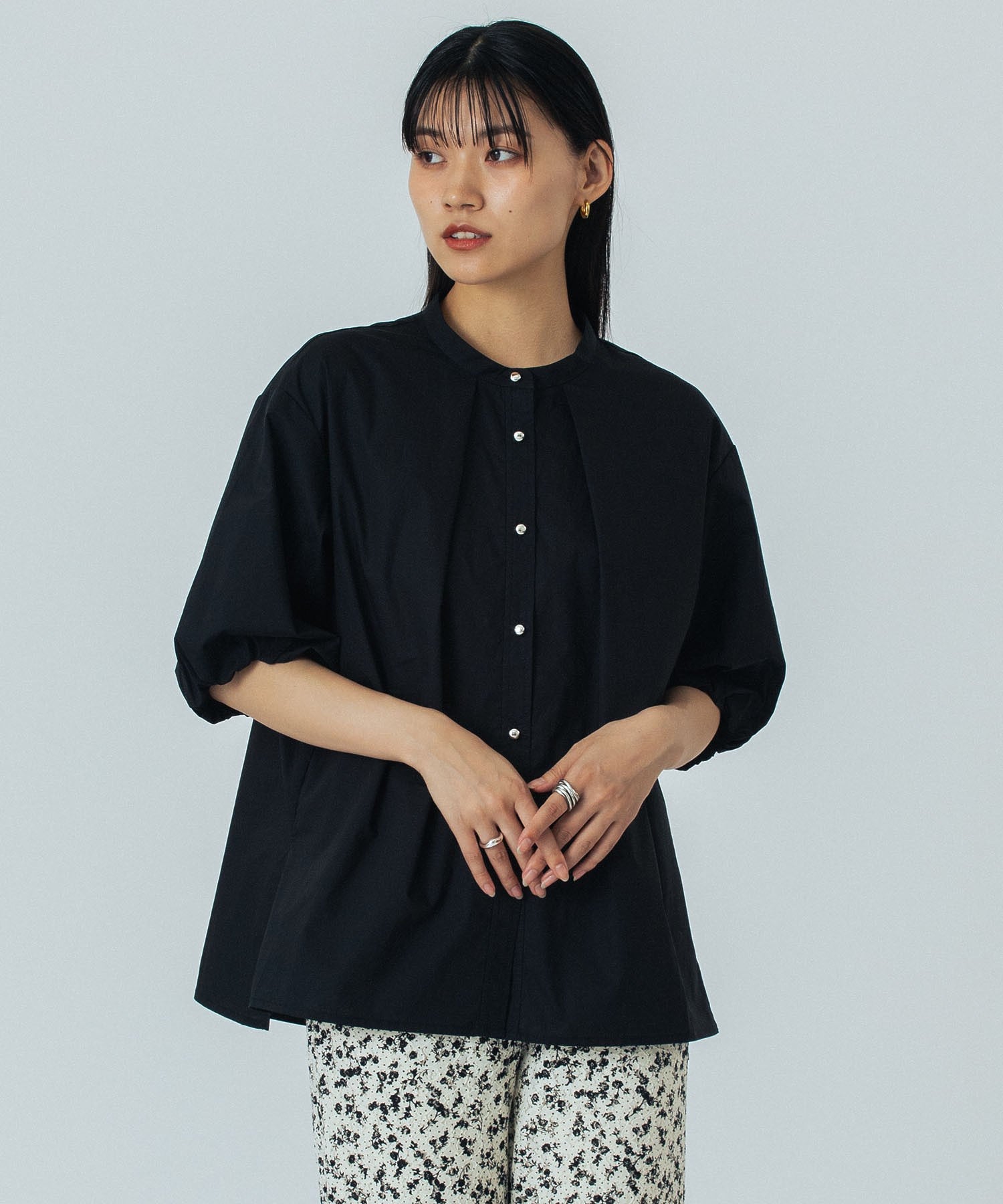 BALLOON SLEEVE BLOUSE