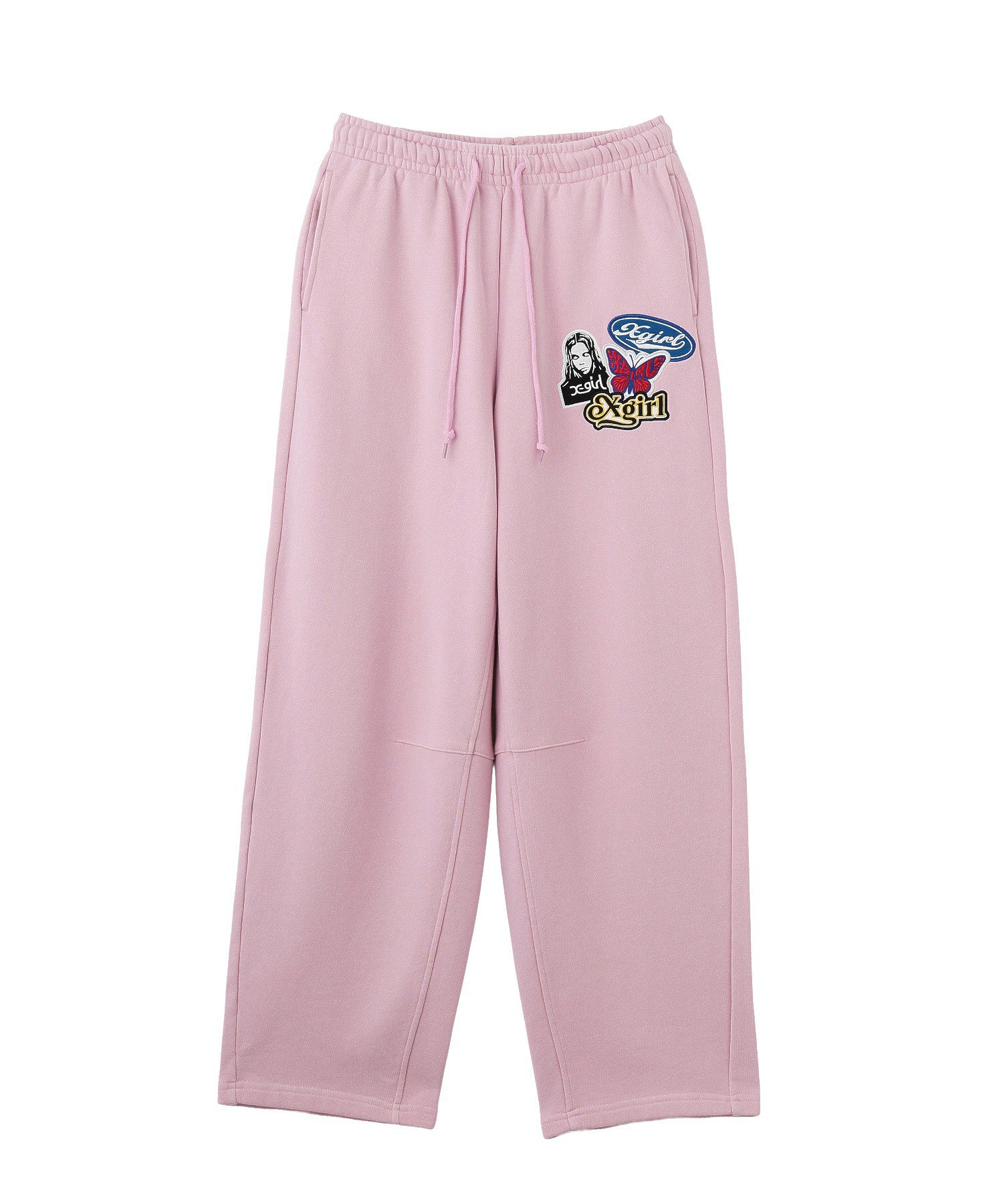 X-girl PATCHES SWEATPANTS