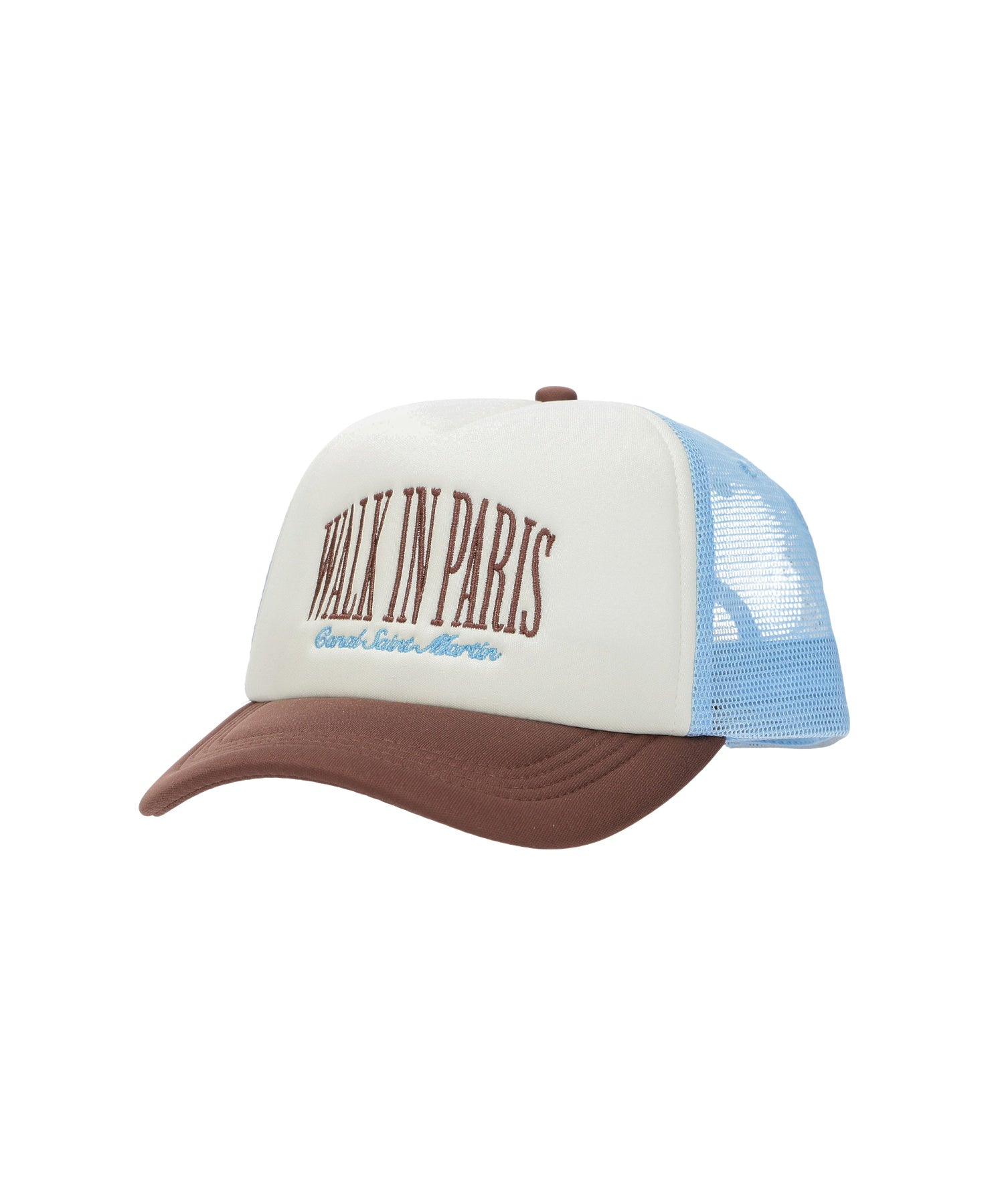 WALK IN PARIS/ウォーキンパリス/trucker cap 25SS The mahogany trucker cap