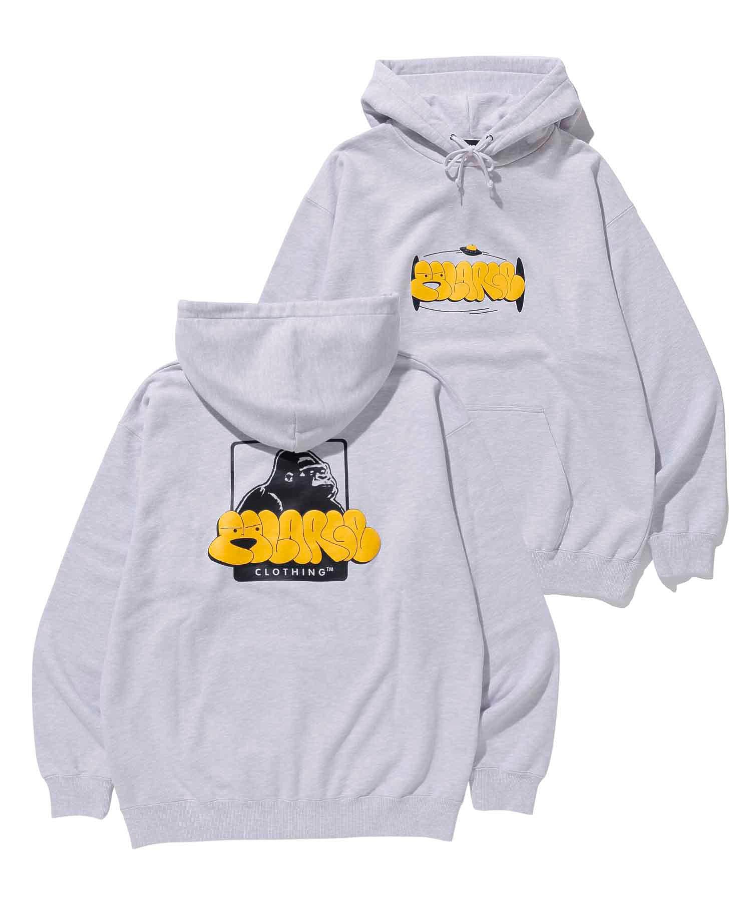 GRAFFITI PIGMENT PULLOVER HOODED SWEAT  XLARGE