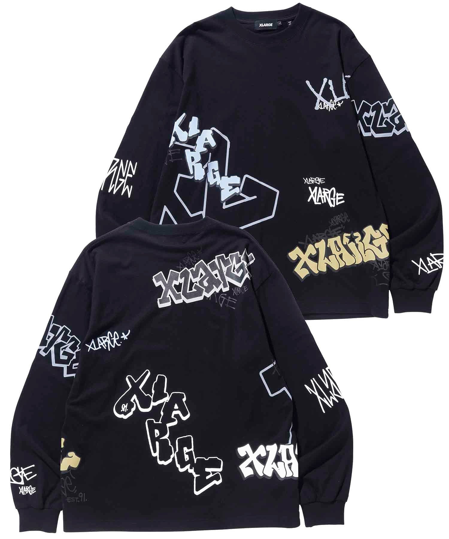 GRAFFITI L/S TEE XLARGE