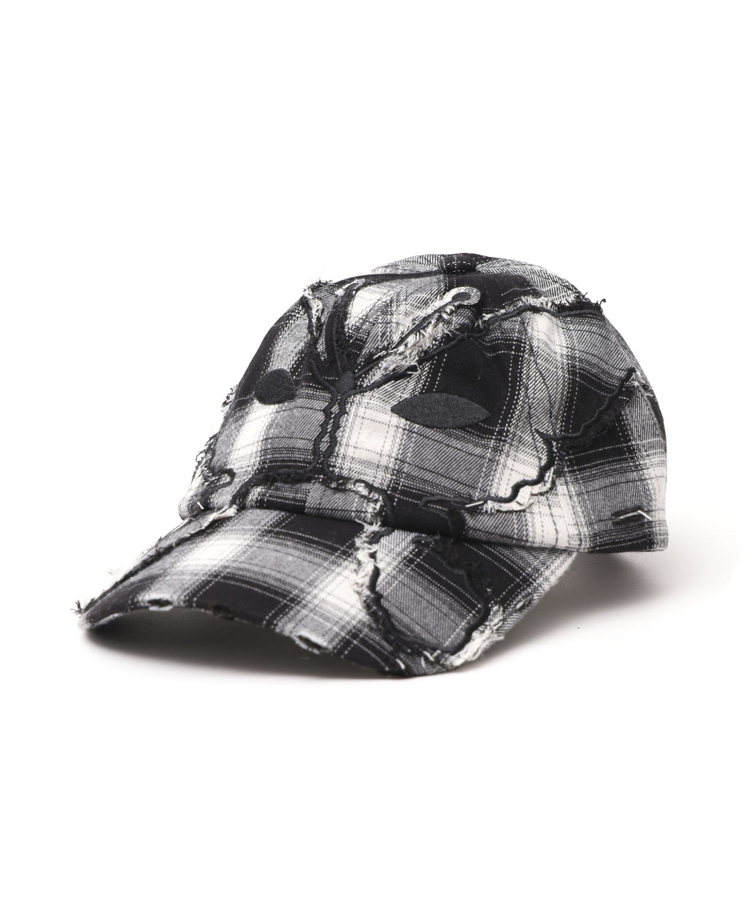 PERKS AND MINI/パークスアンドミニ/CHECK ALIEN BUTTERFLY KISS BASEBALL CAP 10351