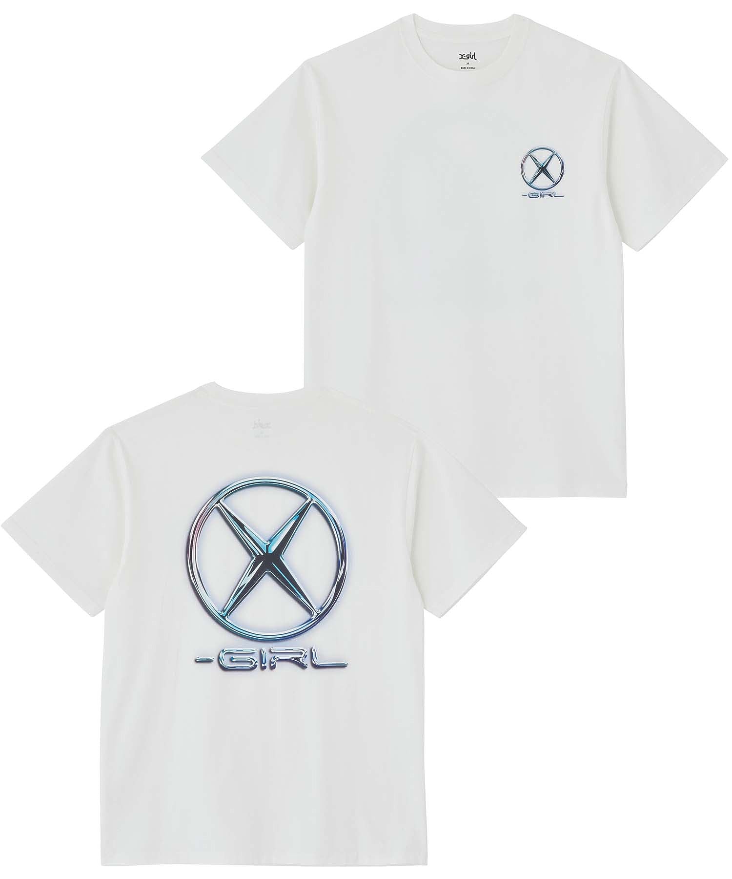 CHROME EMBLEM S/S TEE X-girl