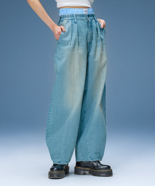 TUCK WIDE LEG DENIM PANTS – calif（カリフ）公式サイト