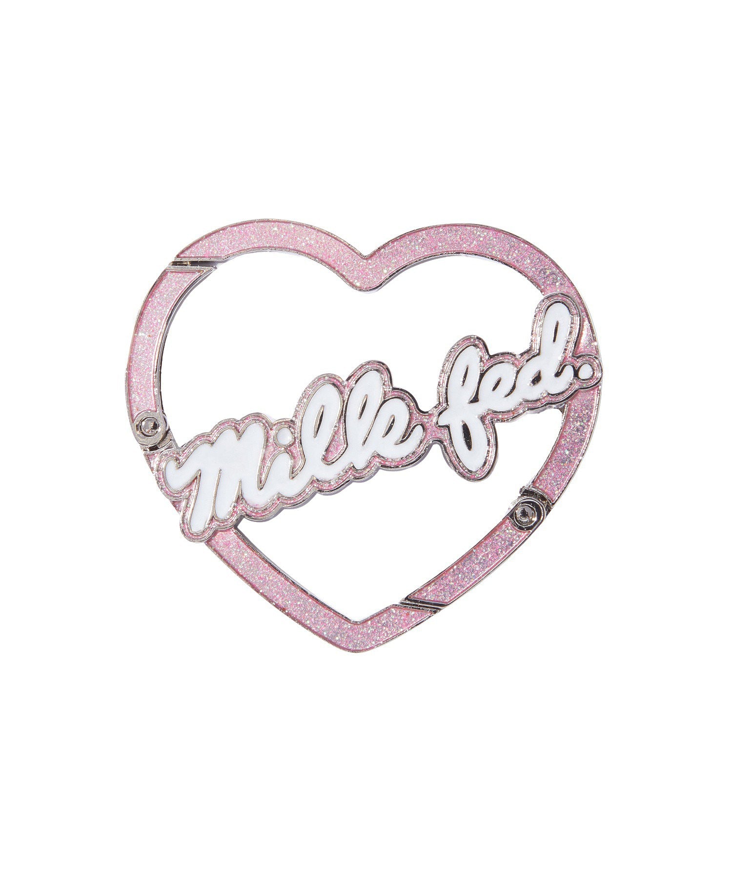 HEART LOGO METAL CARABINER