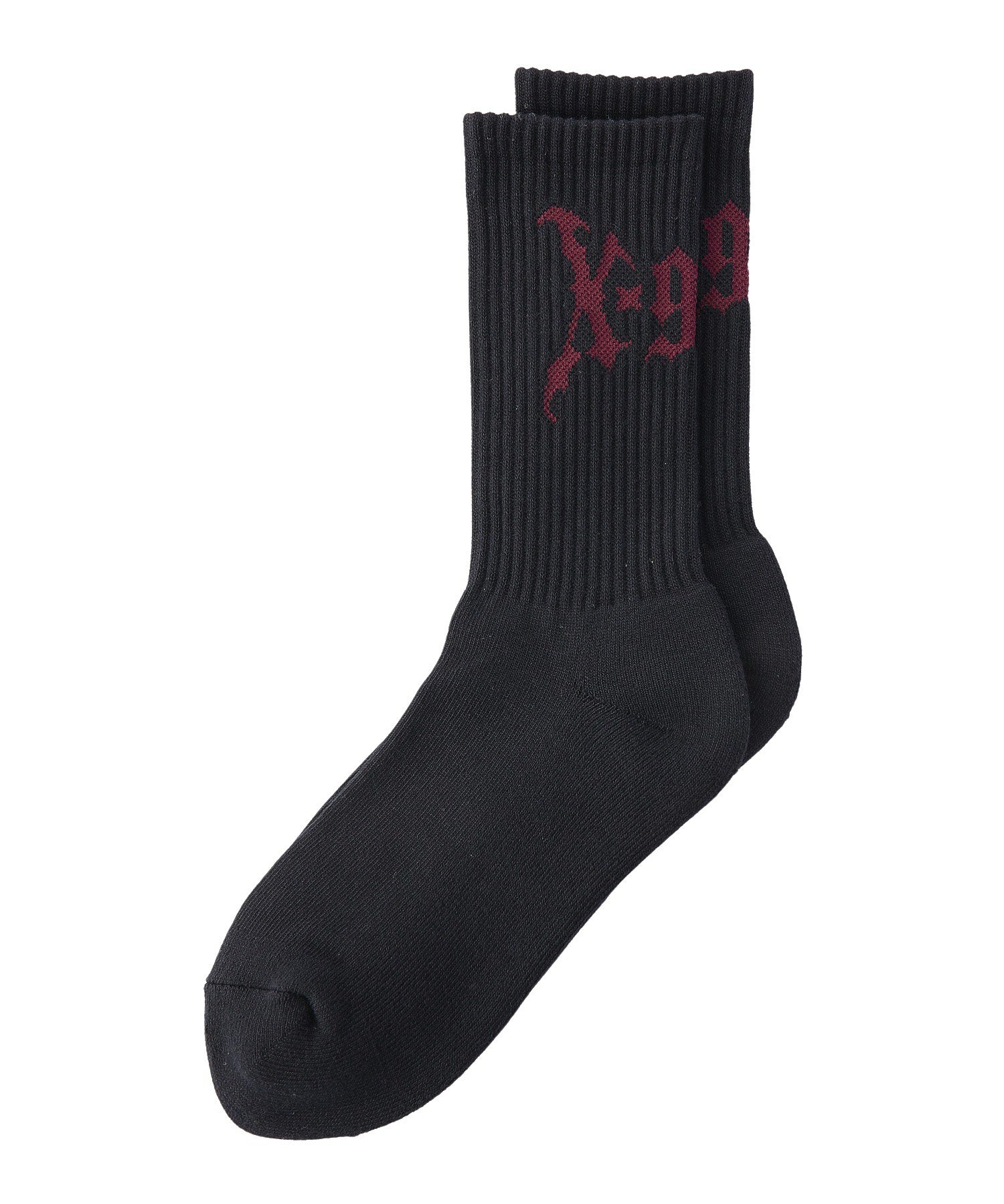 GOTHIC LOGO RIB SOCKS