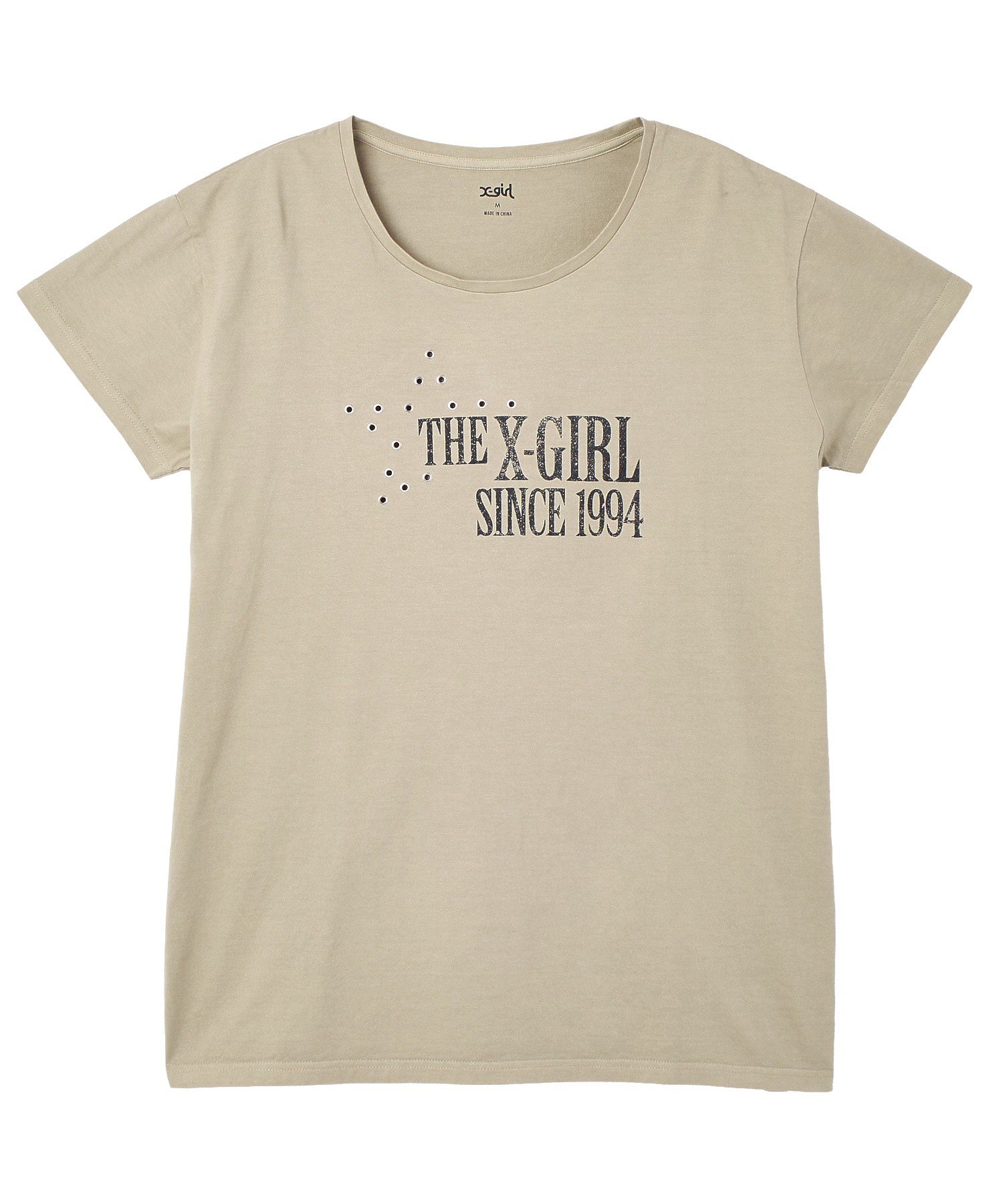 EYELET STAR S/S TEE DRESS