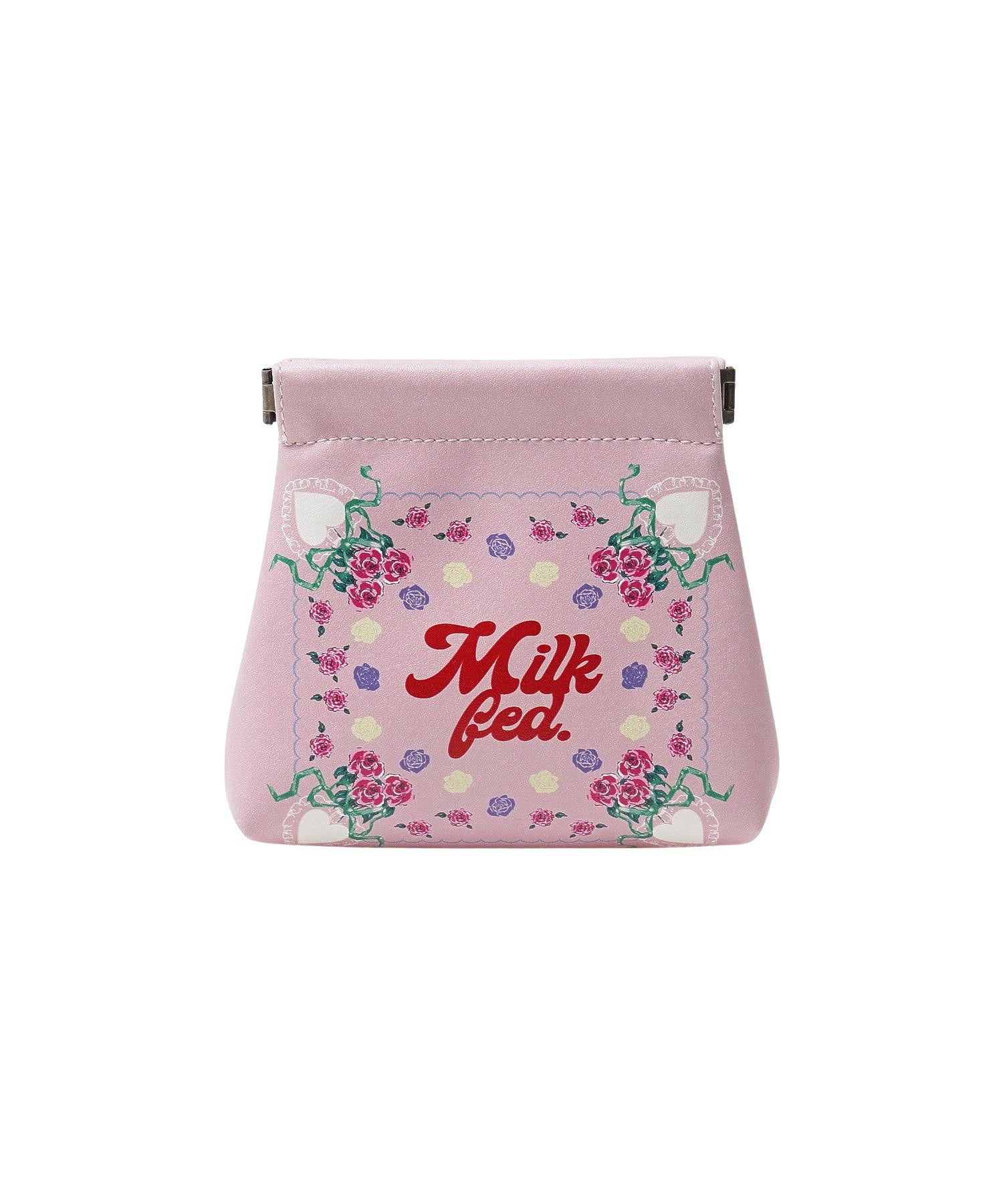 FLOWER PATTERN SPRING POUCH