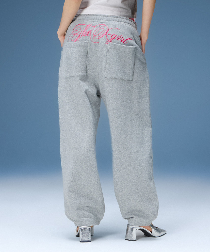 X-girl / SCRIPT LOGO SWEATPANTS – calif（カリフ）公式サイト