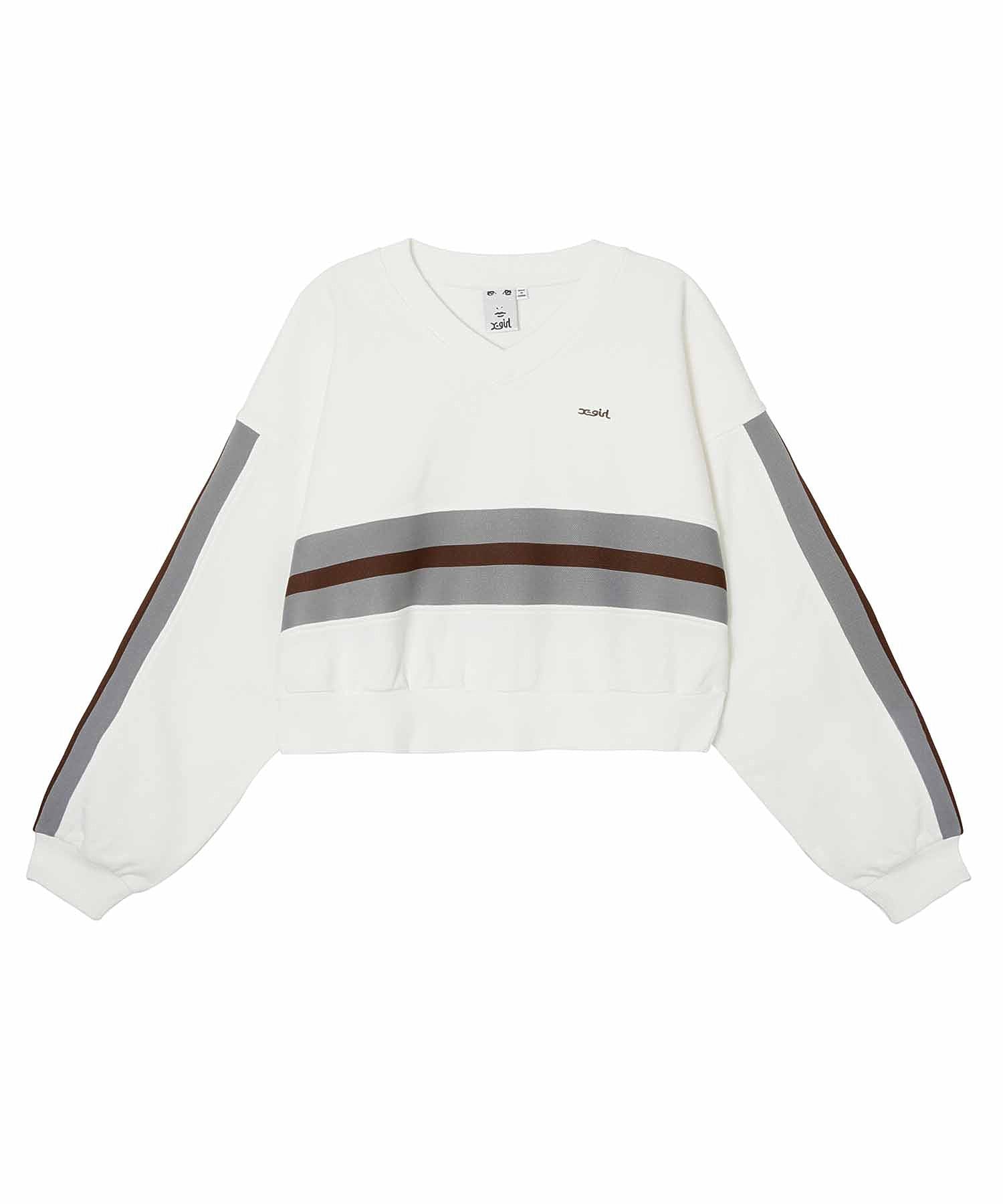 PANELED SWEAT TOP X-girl