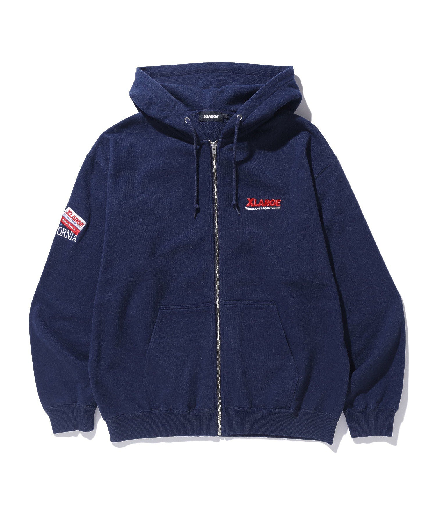 BAY AREA ZIP UP HOODED SWEATSHIRT