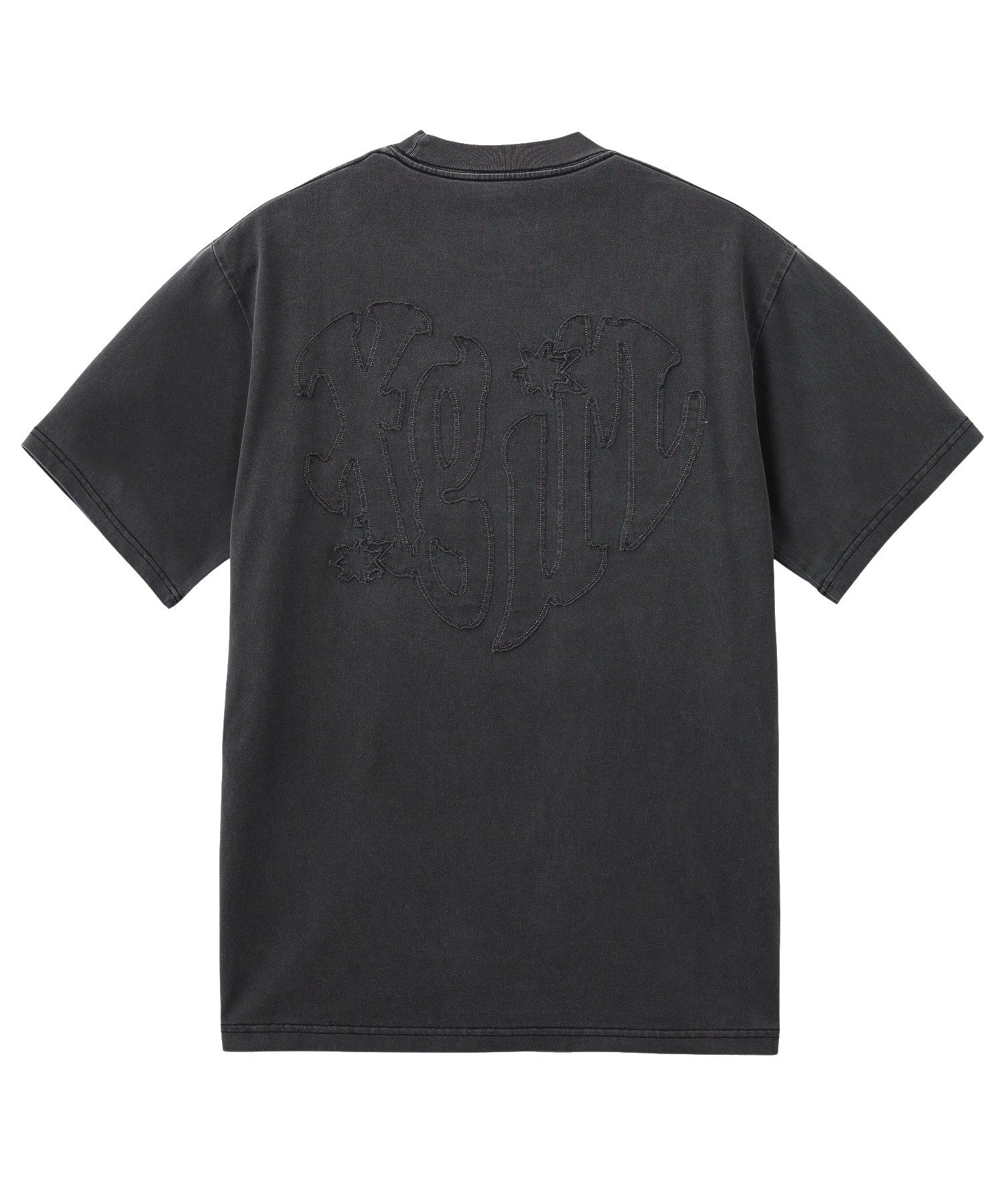 PIGMENT DYED HEART AND LOGO S/S TEE