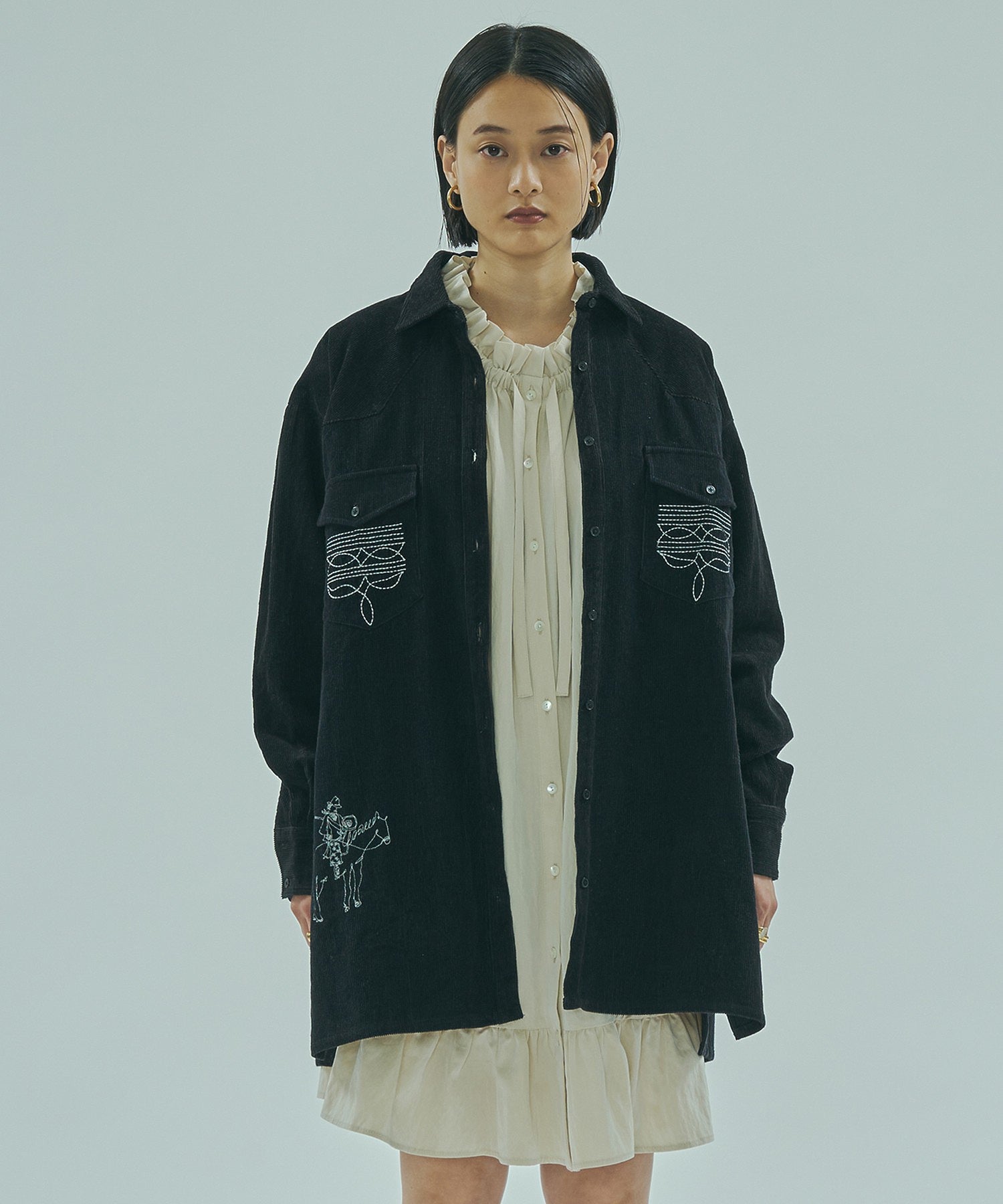 【ROSE BUD別注】INDIA IS BEAUTIFUL/WESTERN SHIRTS JACKET