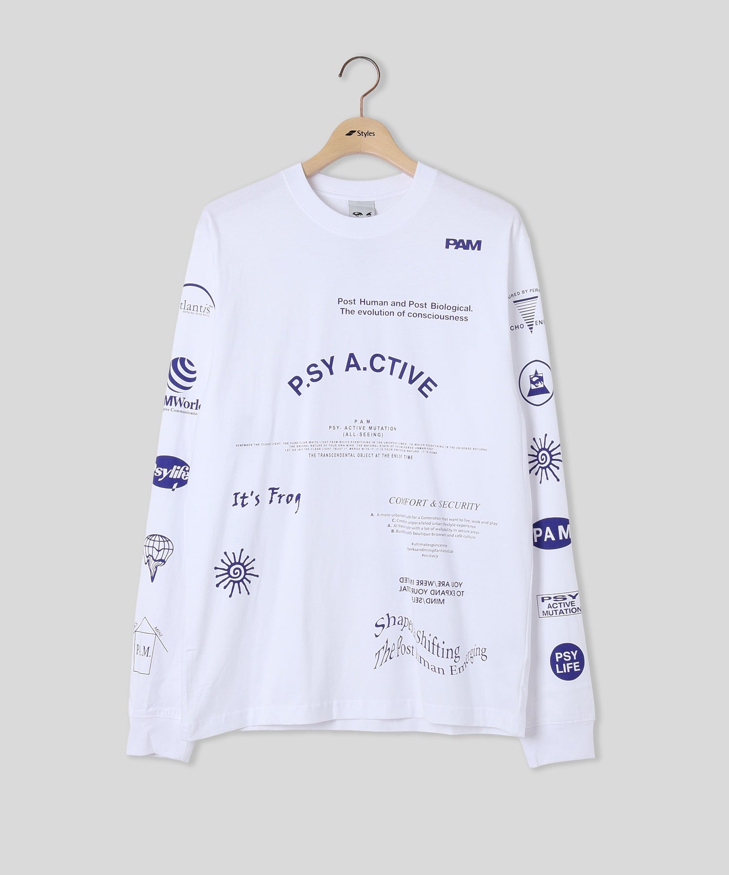 PERKS AND MINI/パークスアンドミニ/TEST SHEET LS TEE 1610/B