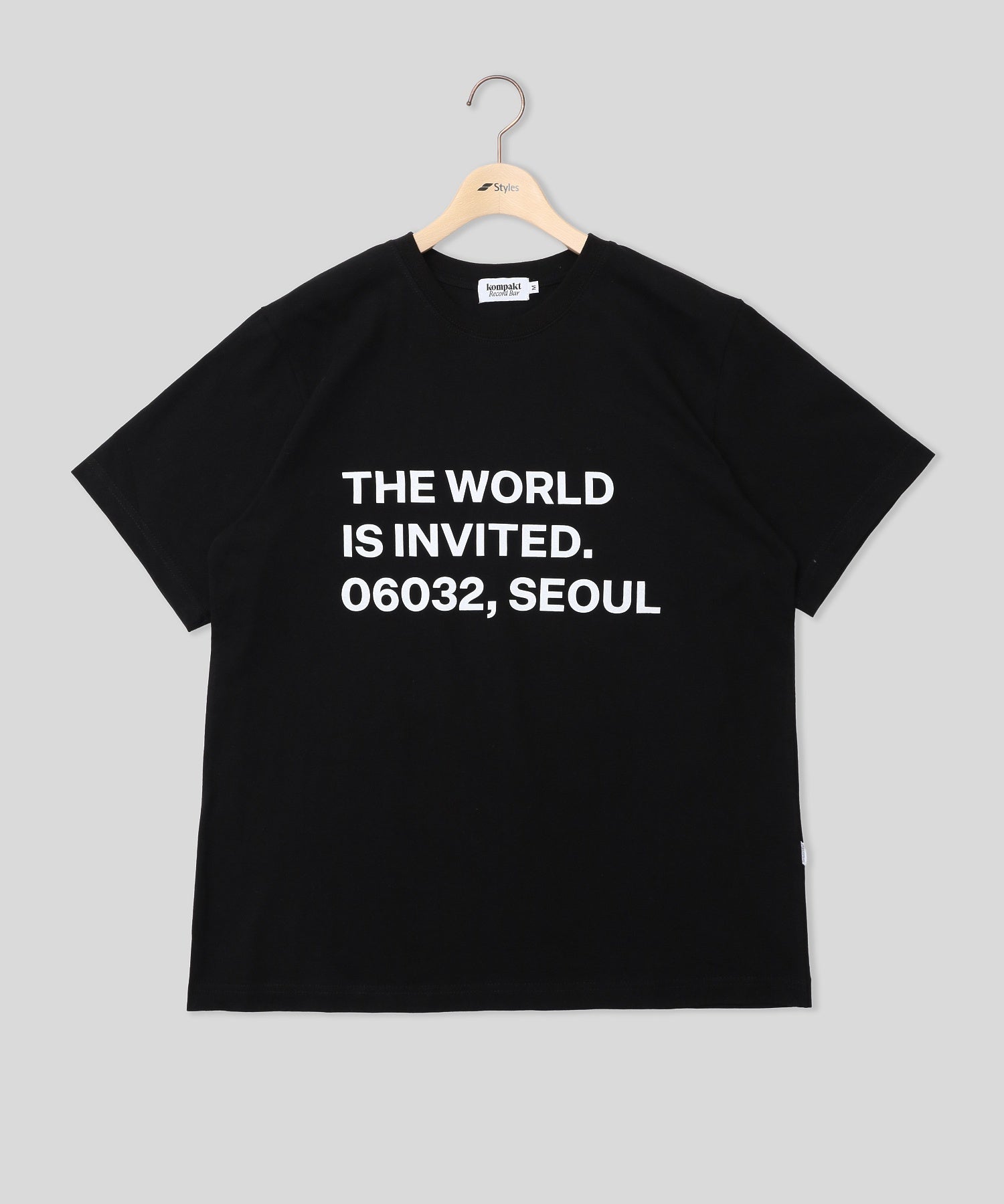 KOMPAKT RECORD BAR/コンパクト レコード バー/TWII SEOUL T-SHIRT KRB11109